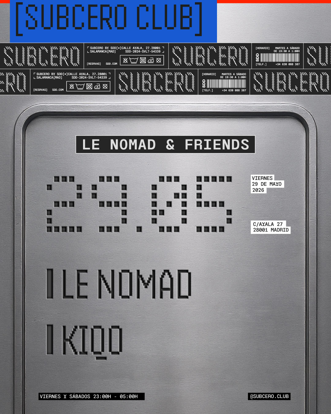 SUBCERO CLUB - Le Nomad & Friends