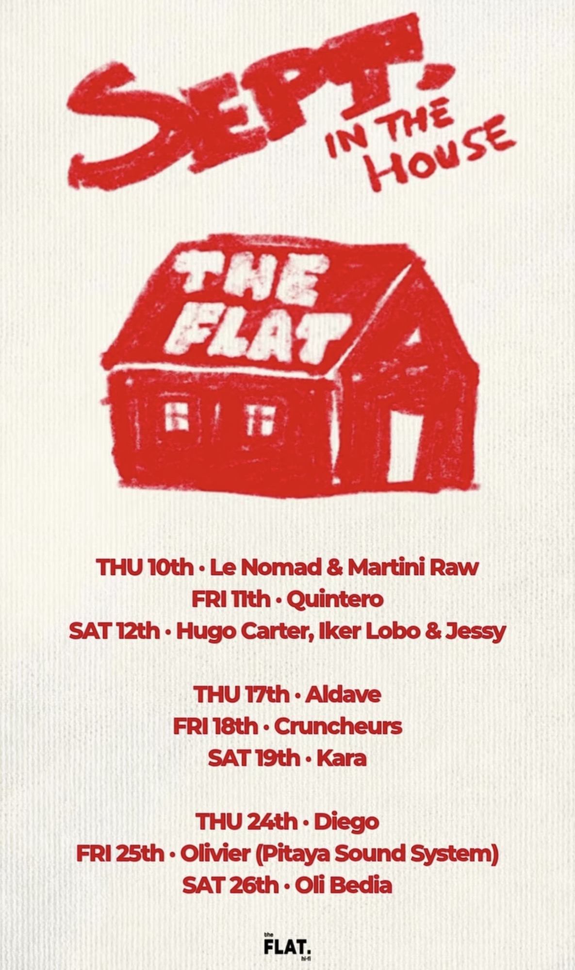 THE FLAT : OLI BEDIA