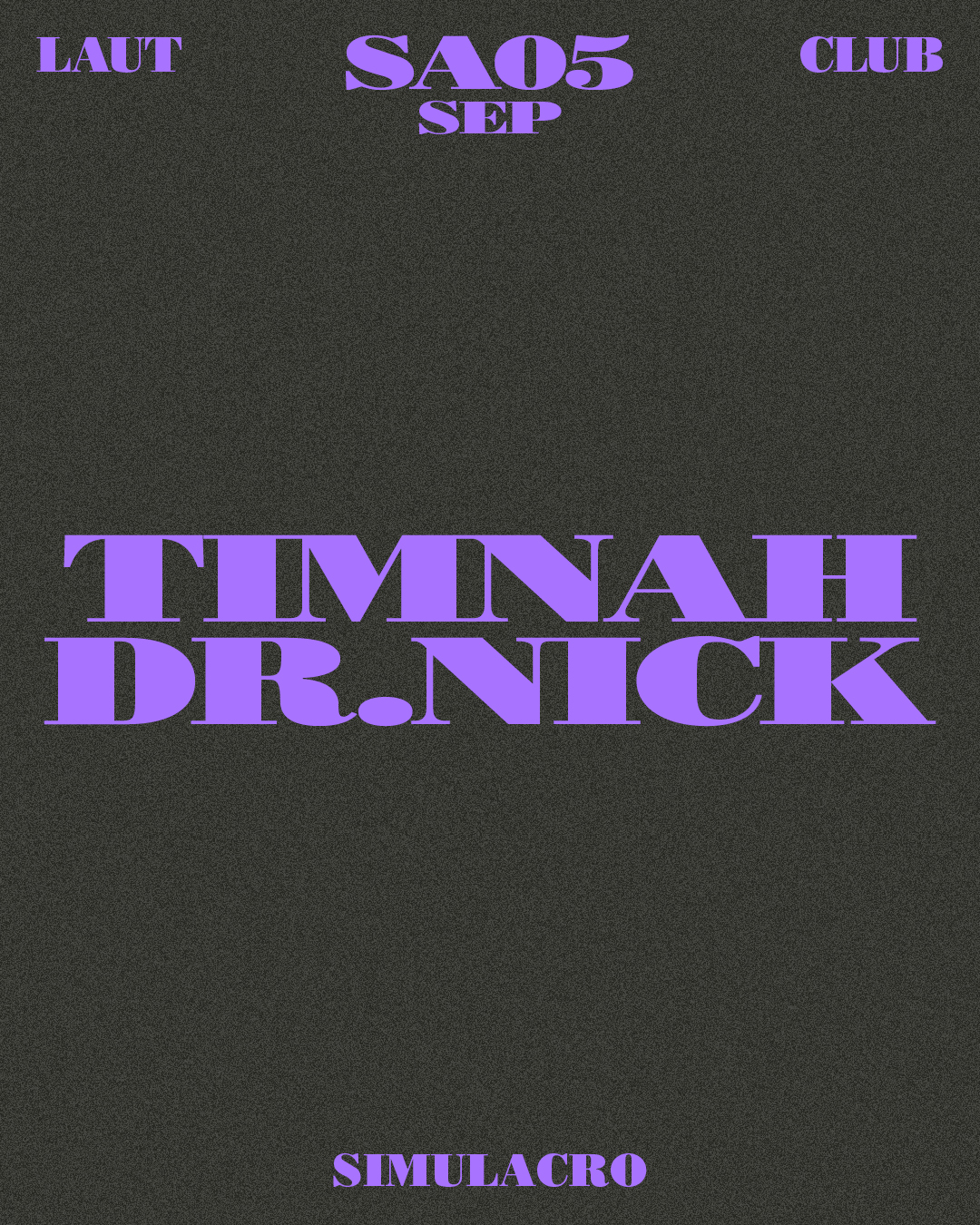 Simulacro: Timnah + Dr. Nick