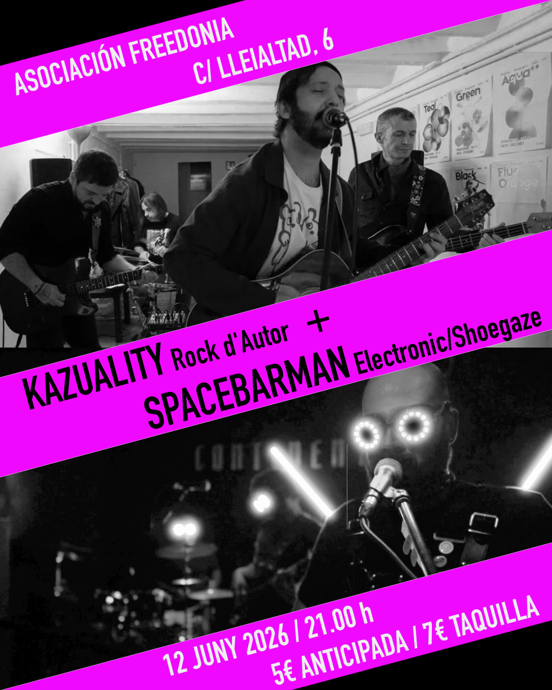Kazuality + Spacebarman