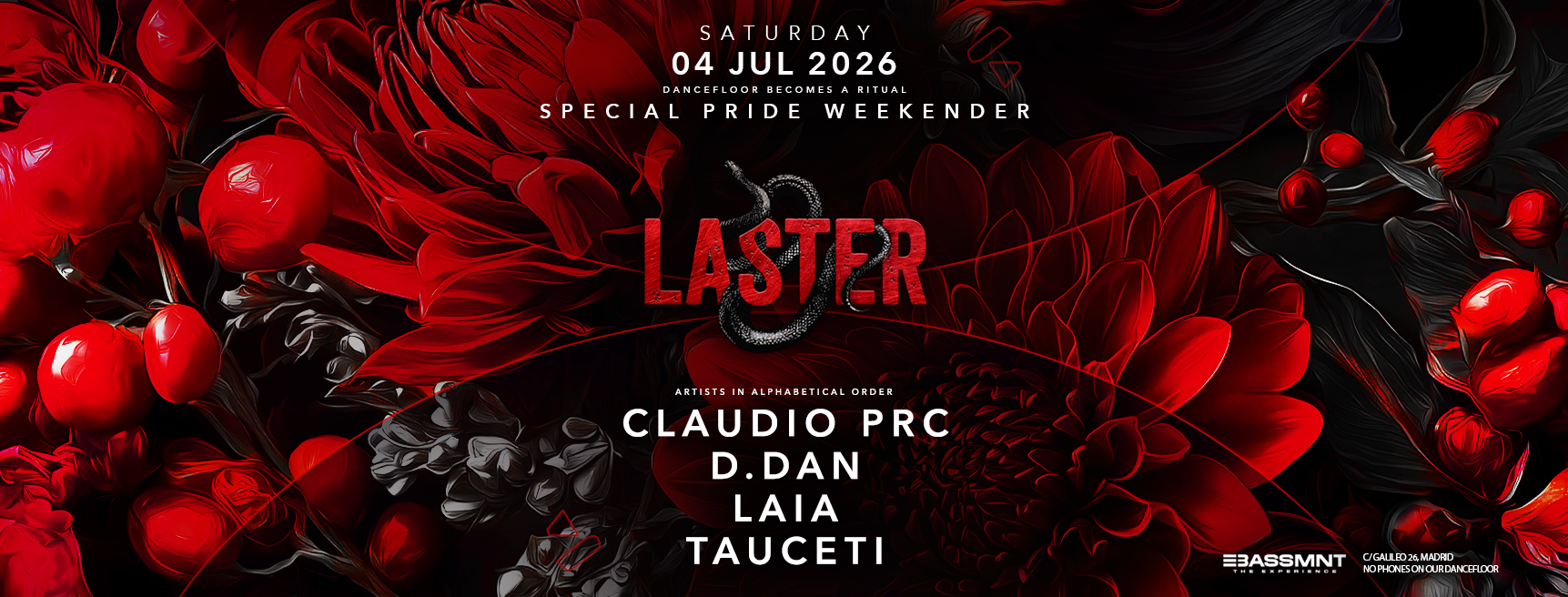 Laster Club presents SPECIAL PRIDE WEEKENDER PART II