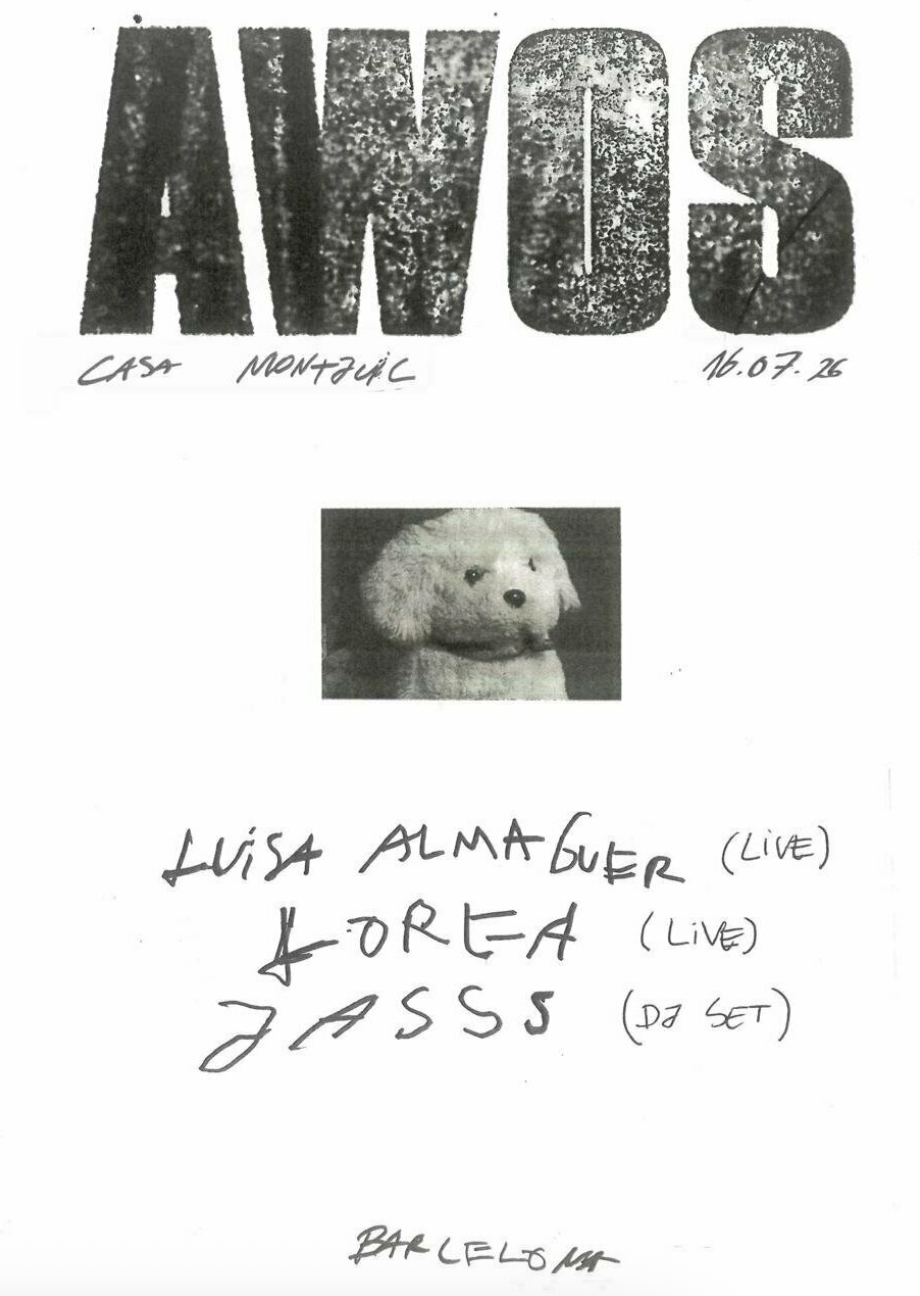 AWOS presenta Luisa Almaguer + Lorea + JASSS