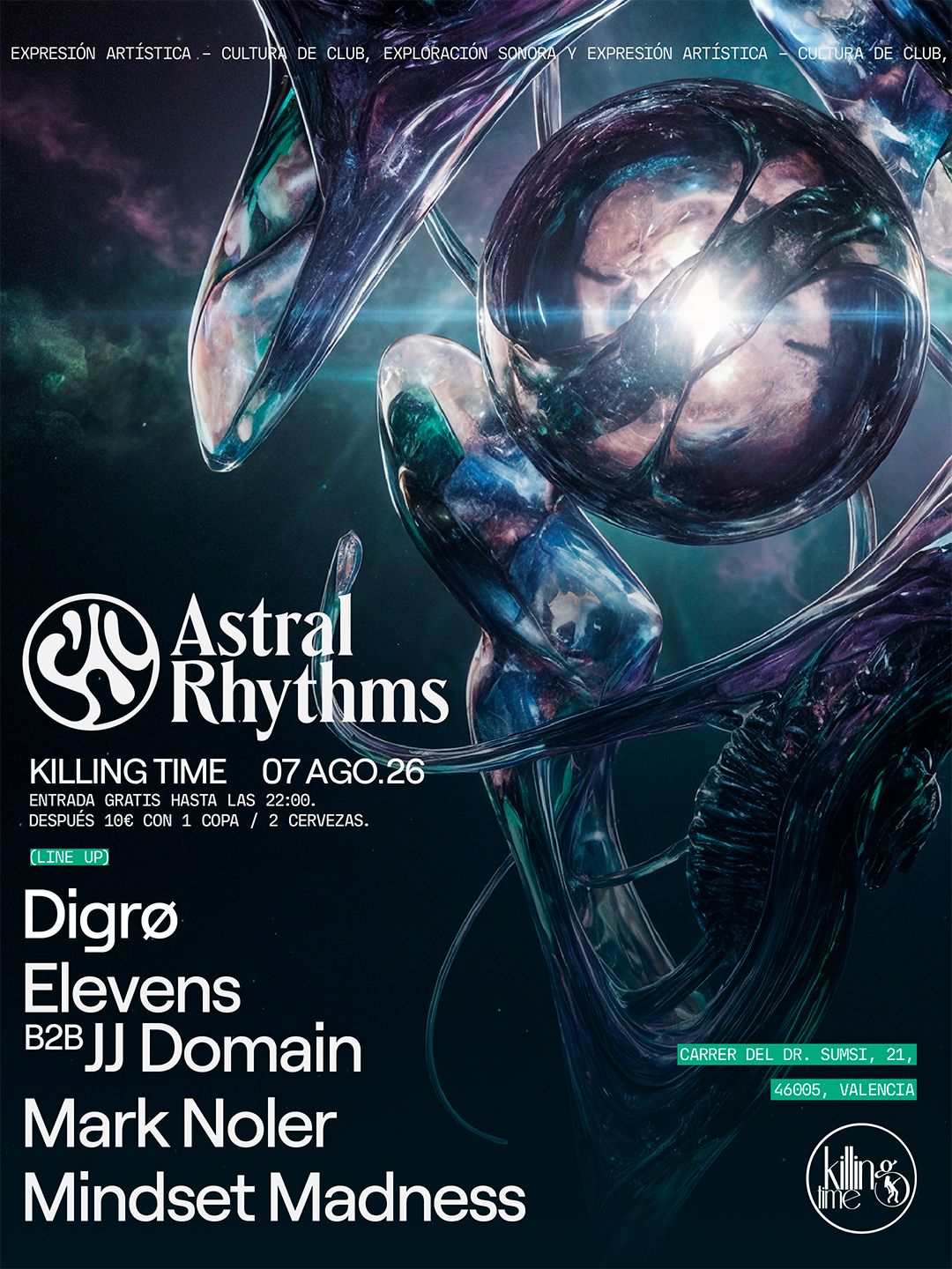 Astral Rhythms x Killing Time