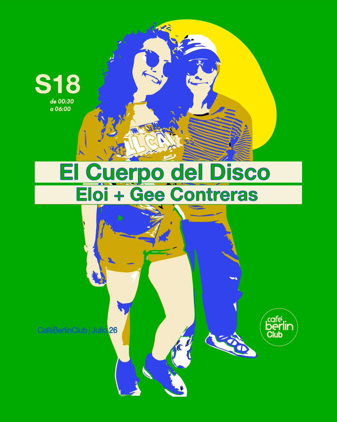 El cuerpo del Disco · Eloi + Gee Contreras