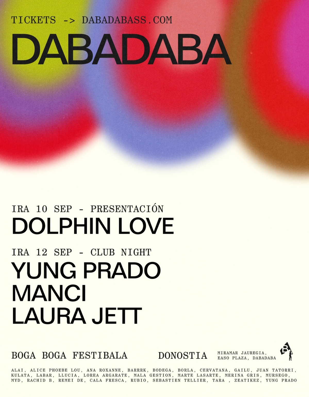 Boga Boga Night: Yvng Prado + Laura Jett + Manci