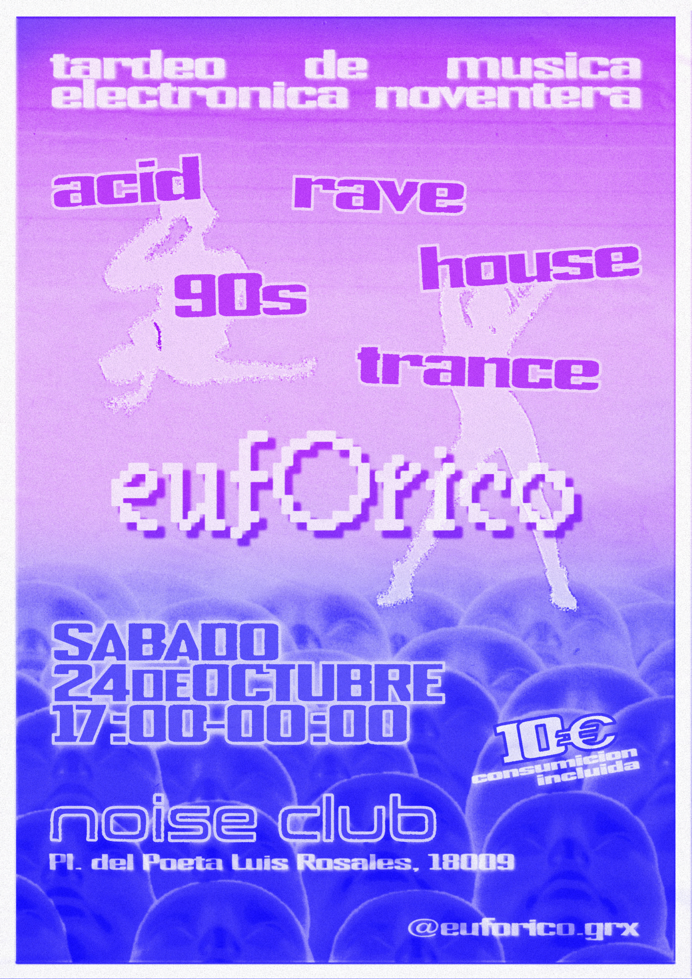 EUFÓRICO: Tardeo de música electronica noventera