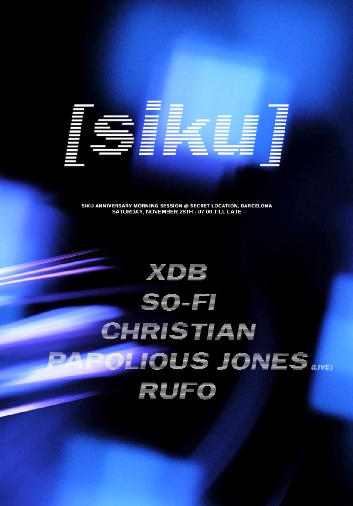 Siku Series 6 Years: Morning Session Presents: So-Fi, XDB, Christian & more