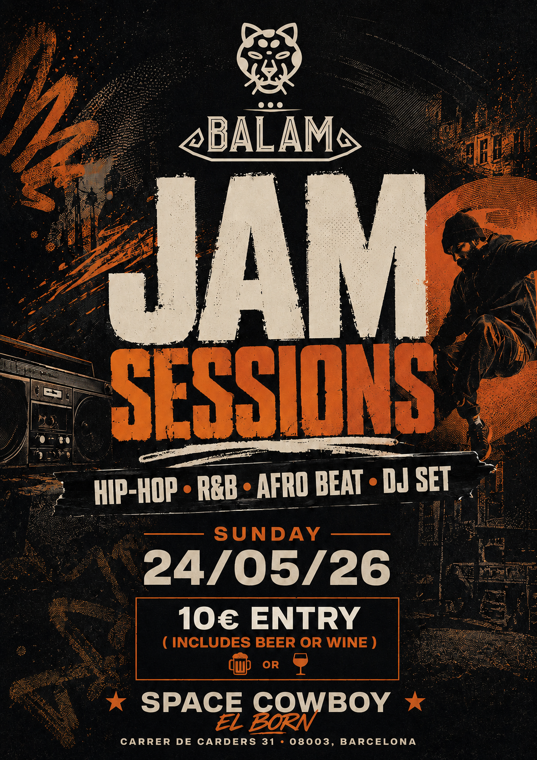 Balam Hip- Hop Jam sessions