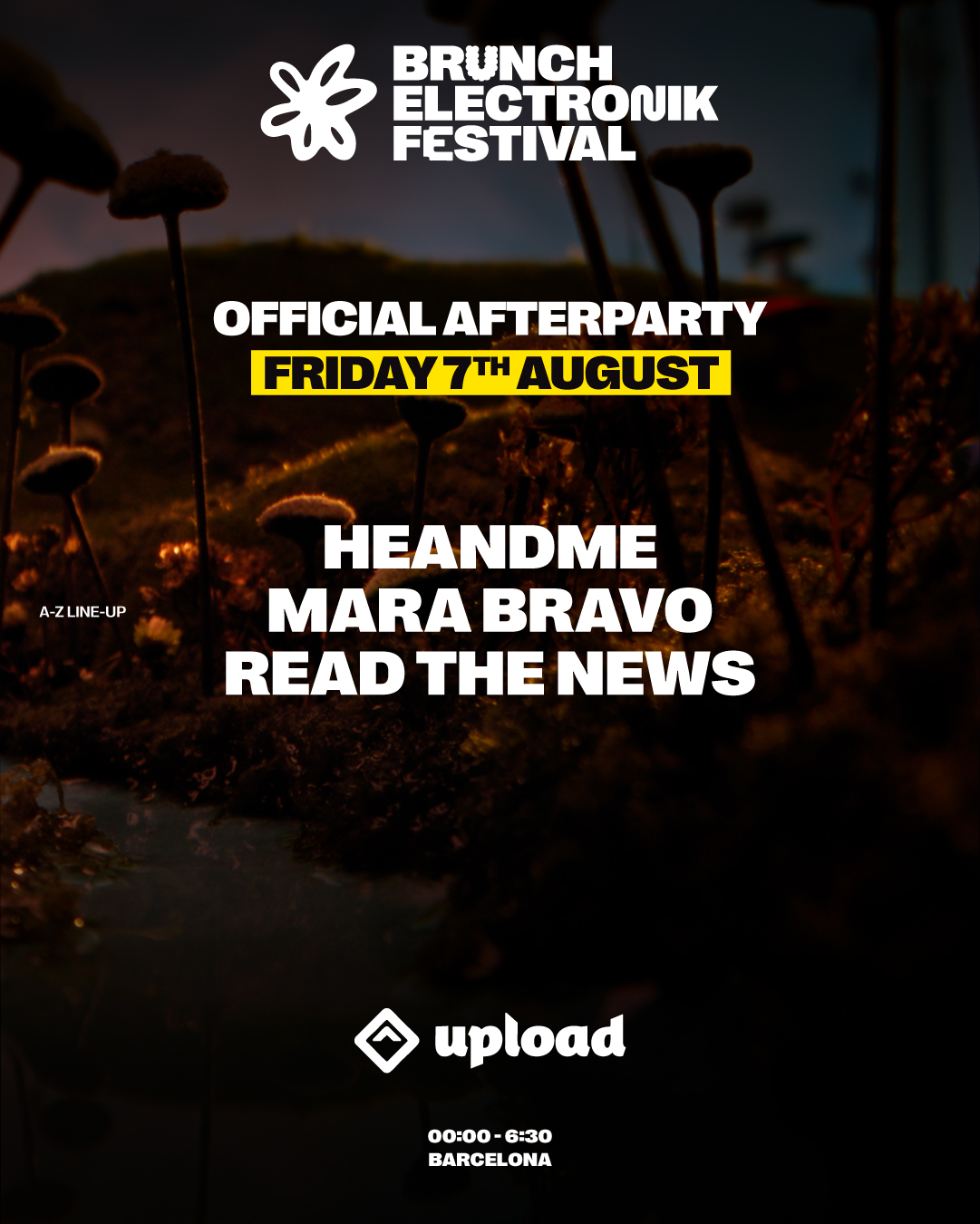 Friday - Upload - Official Afterparty Brunch Electronik Festival