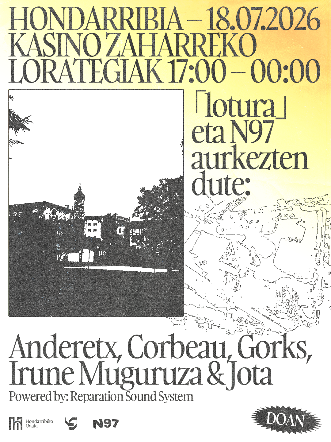 「lotura」& N97 OPEN AIR HONDARRIBIA [FREE EVENT]