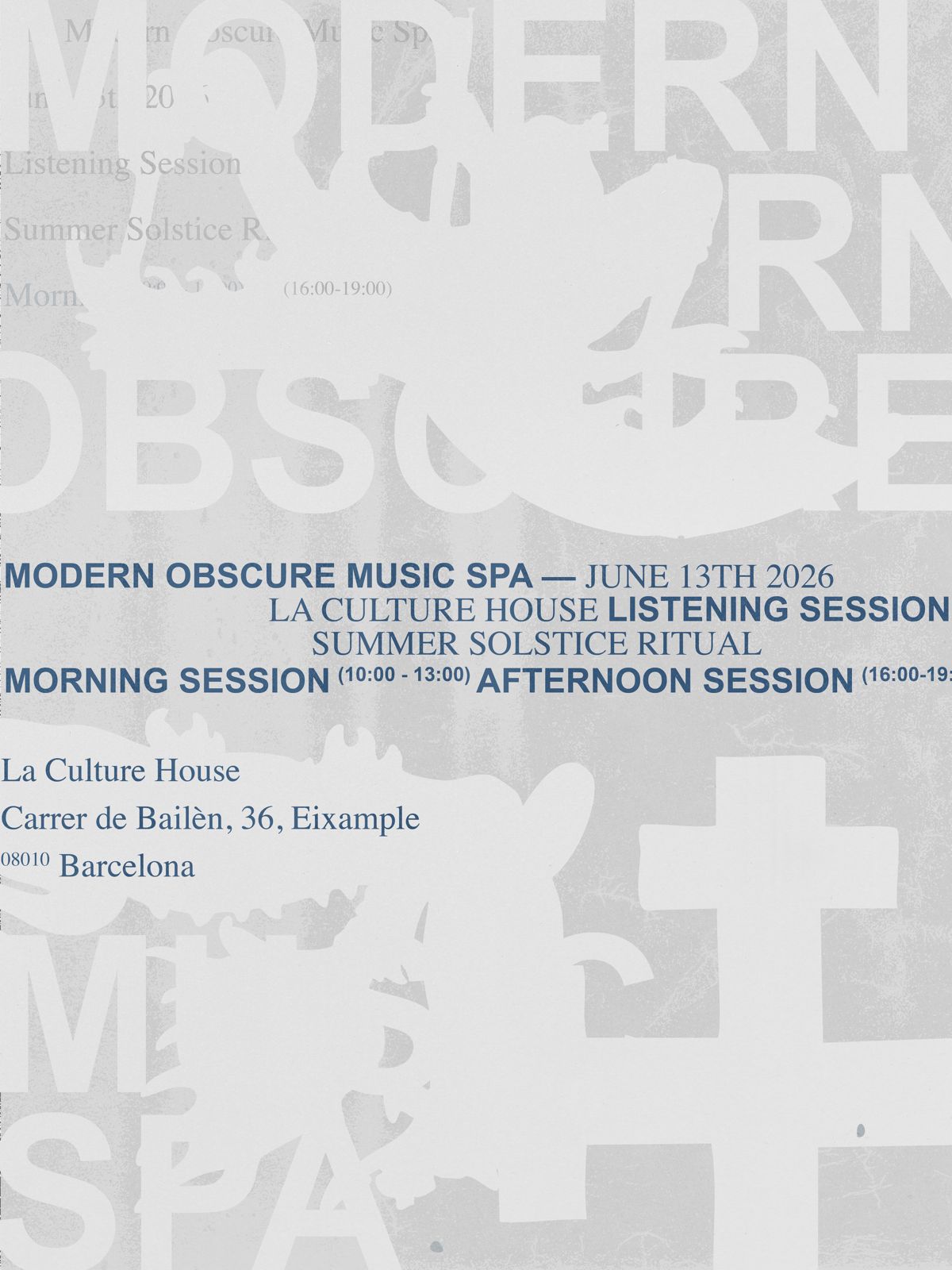 Modern Obscure Music SPA