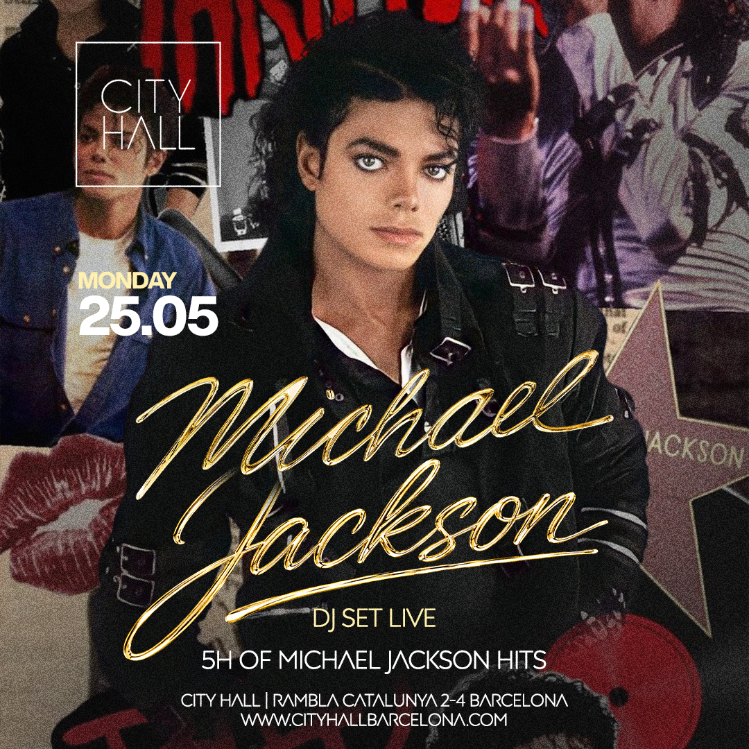 TEATRO City Hall l DJ LIVE SET 5H of HITS MICHAEL JACKSON PARTY l FREE PASS