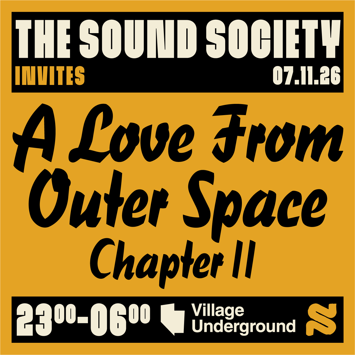 THE SOUND SOCIETY: A Love From Outer Space Chapter II