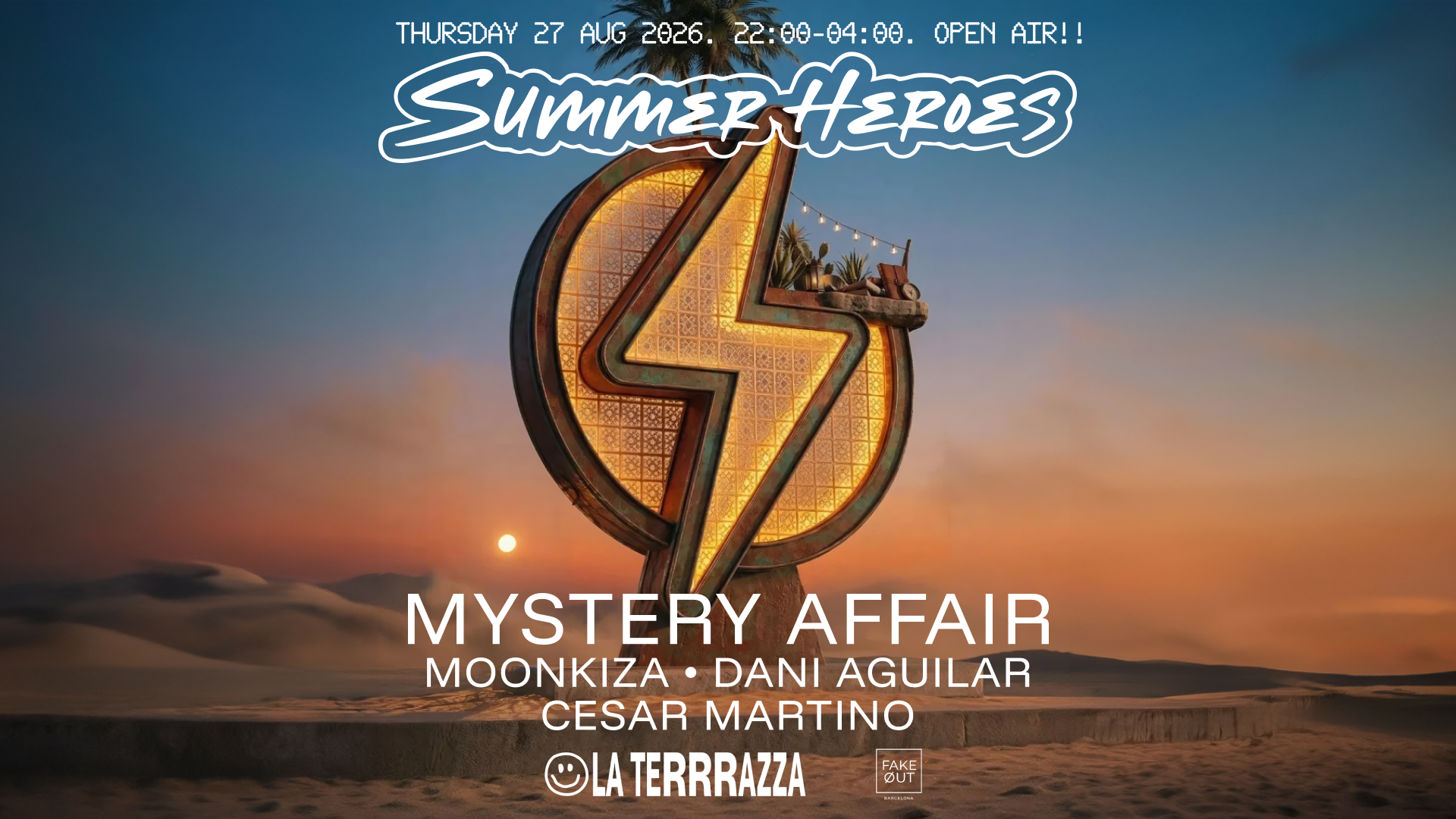 SUMMER HEROES Closing: Open Air with Mystery Affair