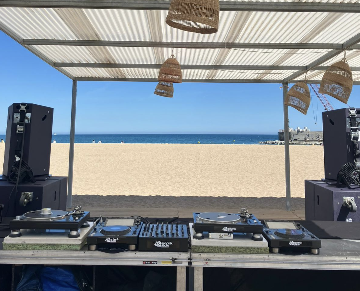 Heels & Souls On The Beach: DJ Pipe, Malika, Professor Roth, Heather