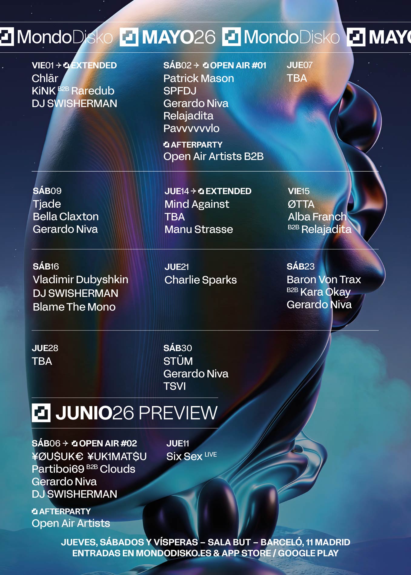 Gerardo Niva / Baron Von Trax B2B Kara Okay / Jordan George