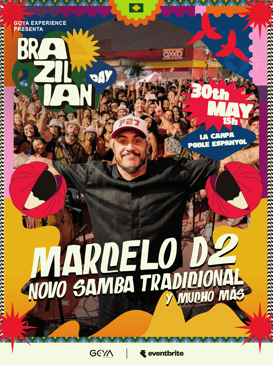Goya Experience presents Marcelo D2 - Brazilian Fest