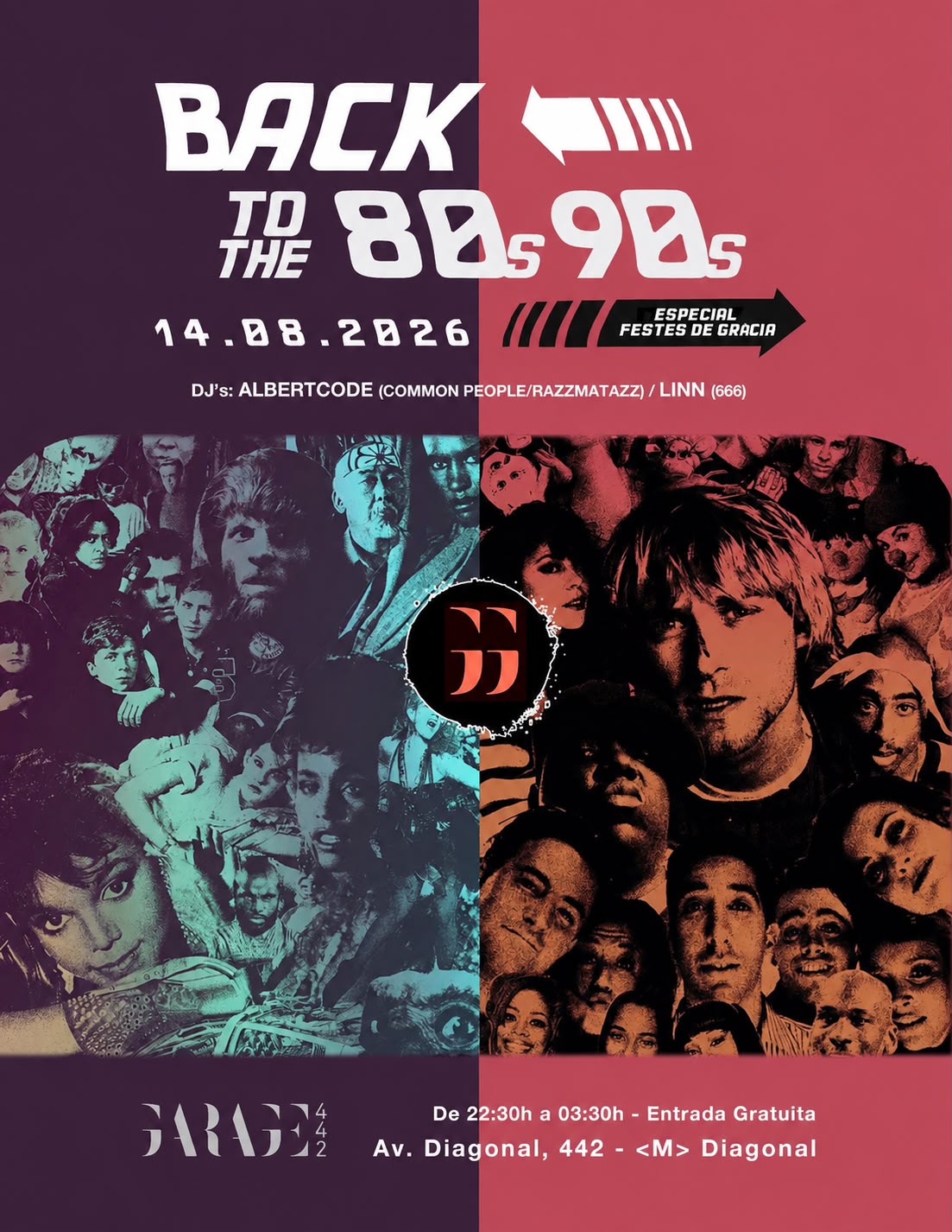 FESTES DE GRACIA .- BACK TO THE 80'S-90'S
