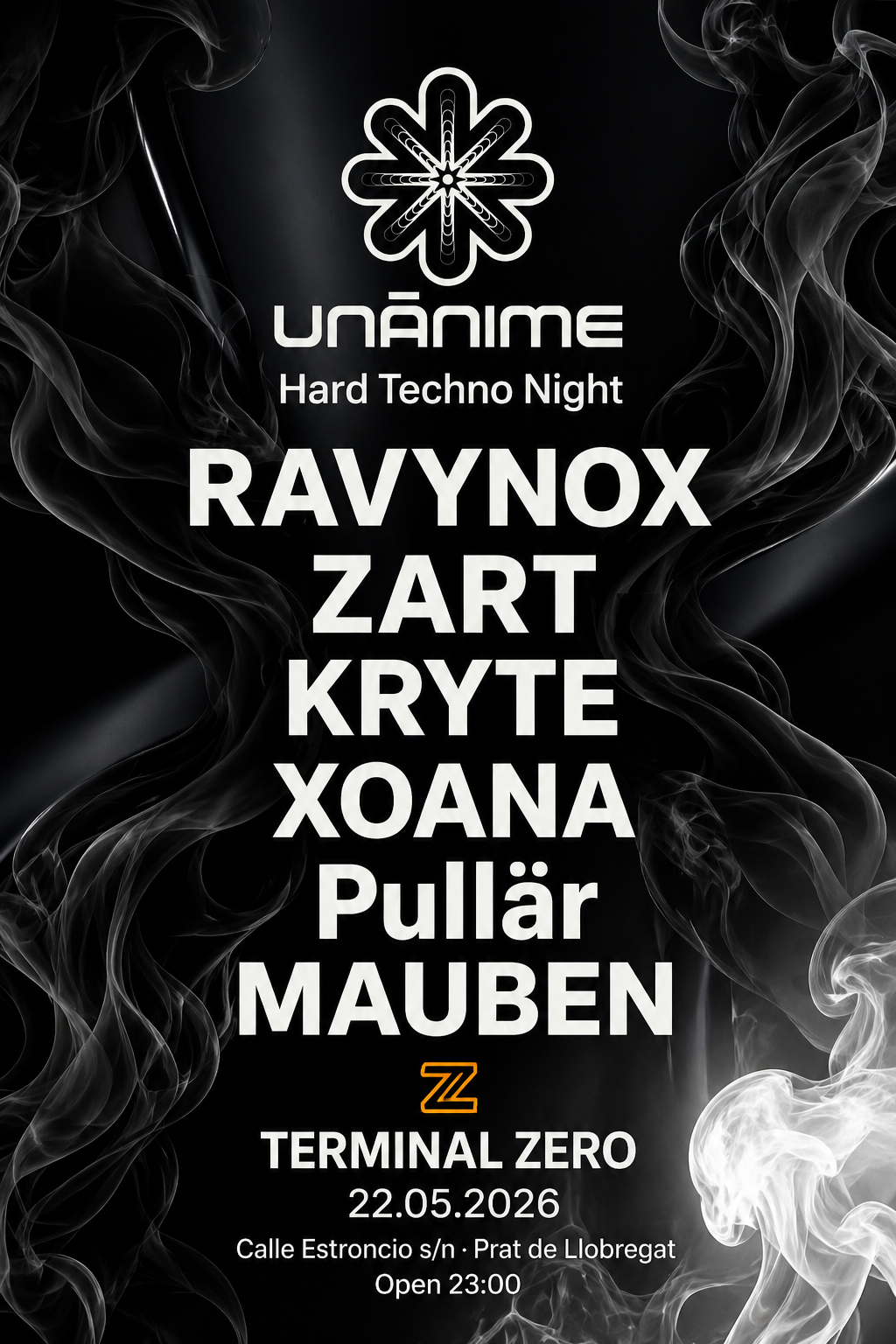 Unanime Collective Hard Techno Night