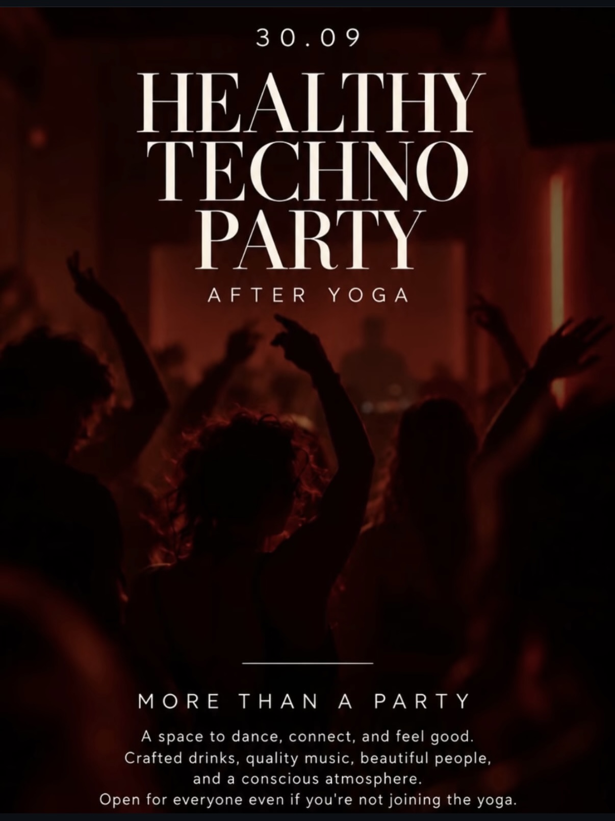HEALTHY TECHNO PARTY - GONZABRAA, MRIYA, GIO PORZIO