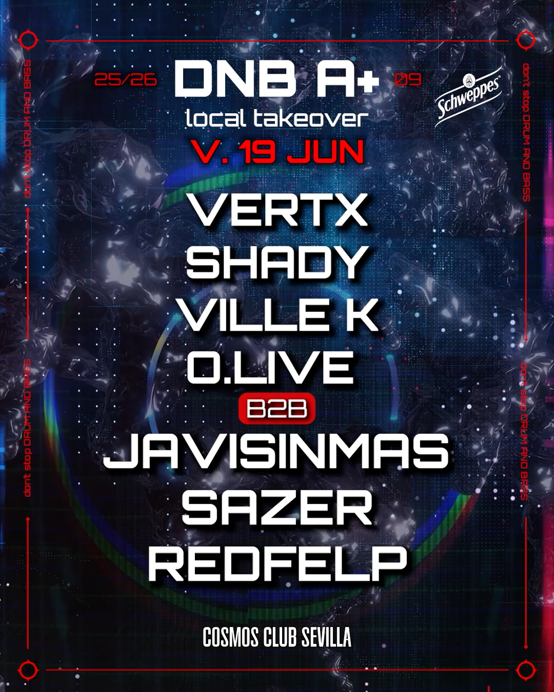 DNB A+ - LOCAL TAKEOVER at COSMOS CLUB