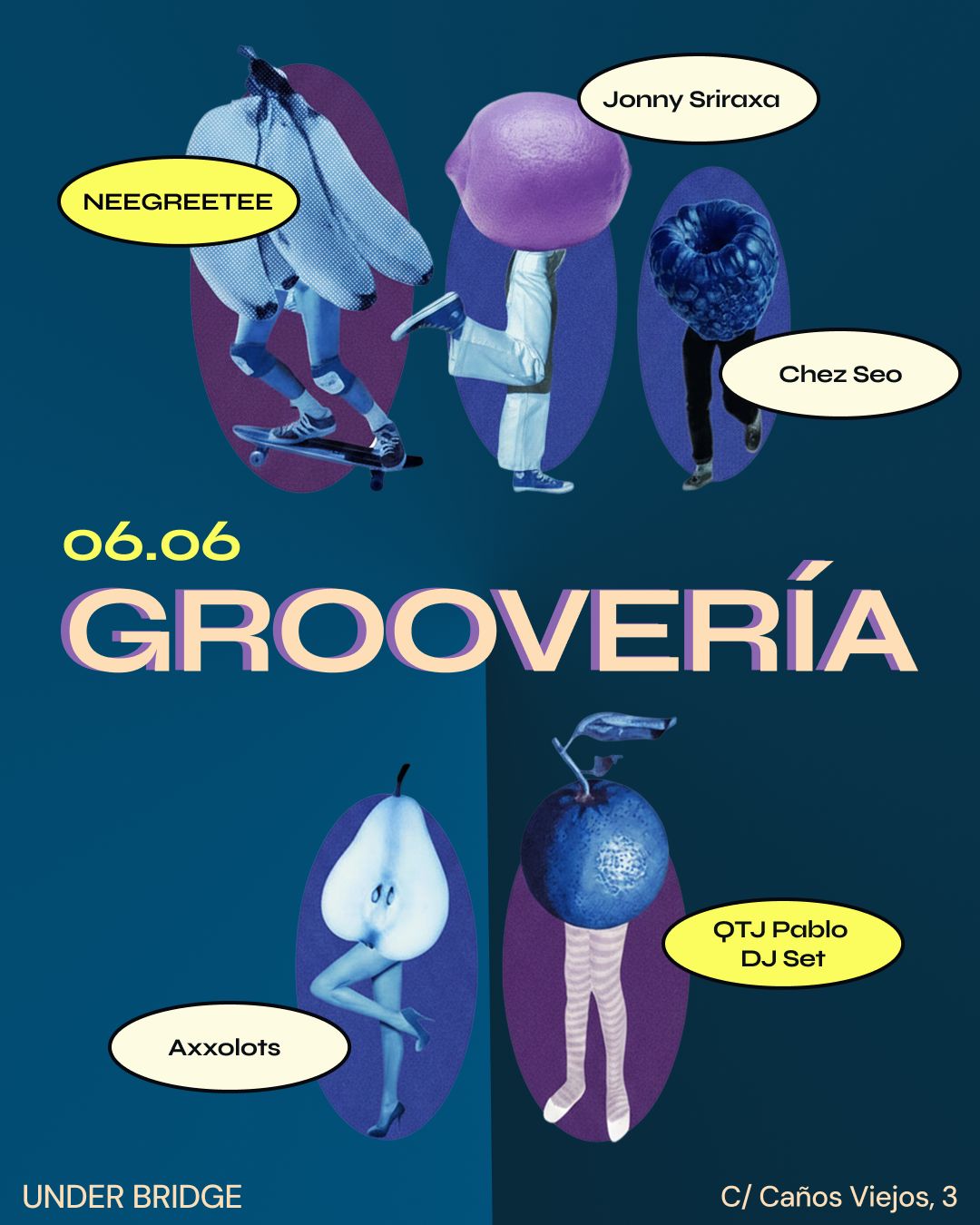 Groovería x Under Bridge
