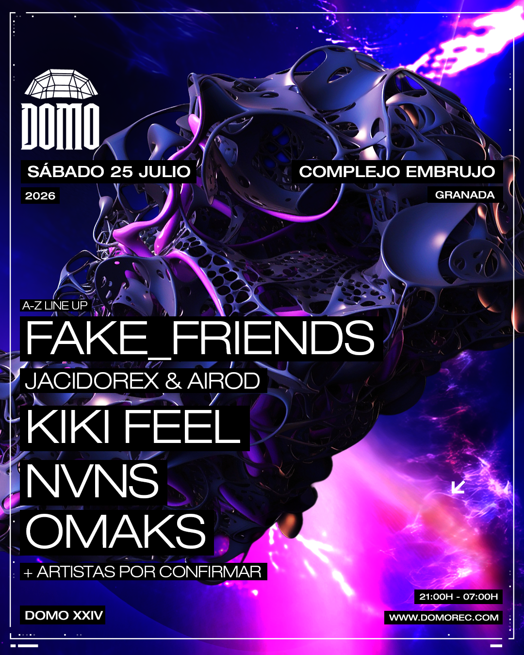 DOMO VERANO - Fake Friends, LESSSS, OMAKS, Nvns, Kike Feel