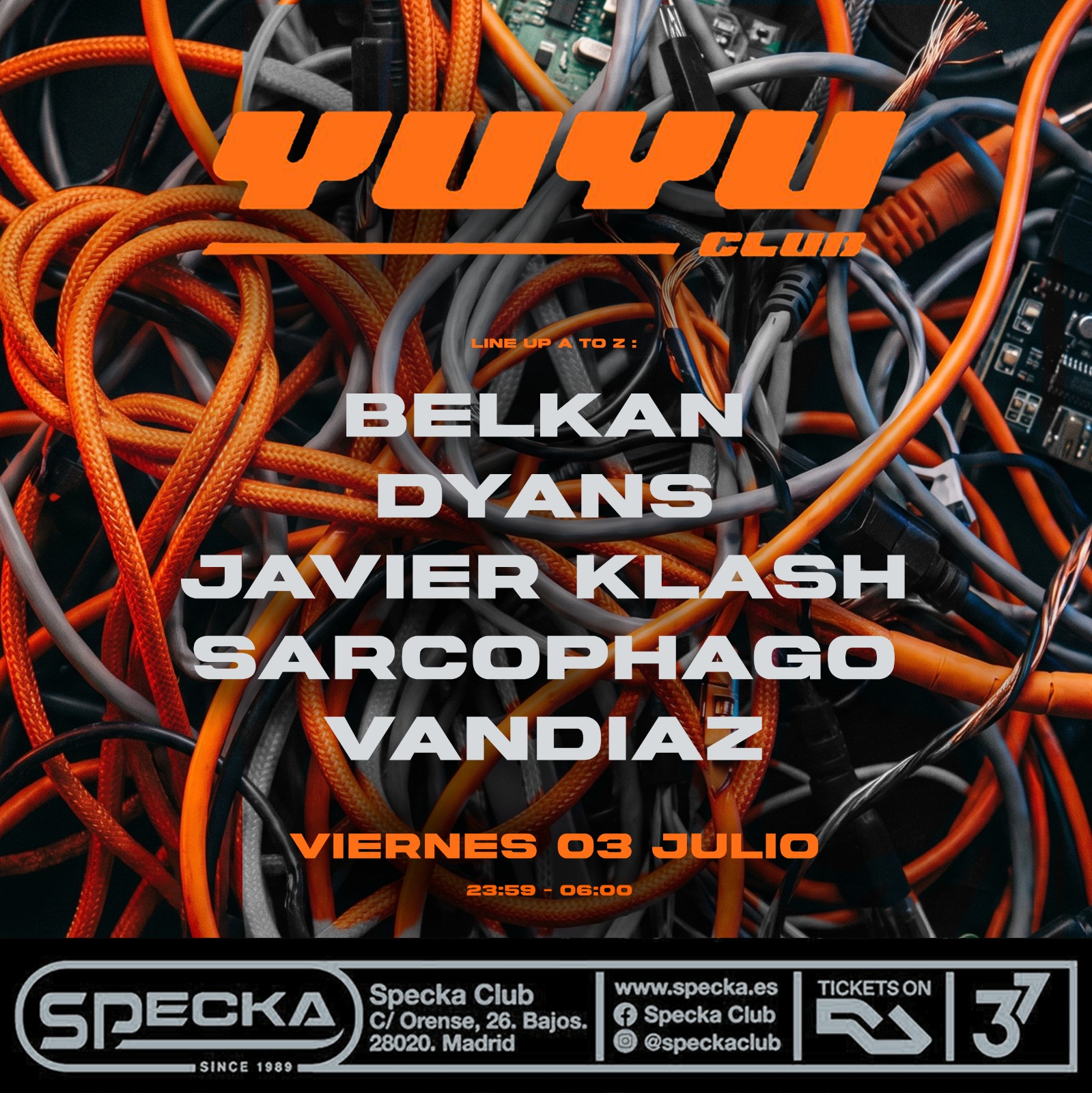 YUYU Techno Club - Specka Club