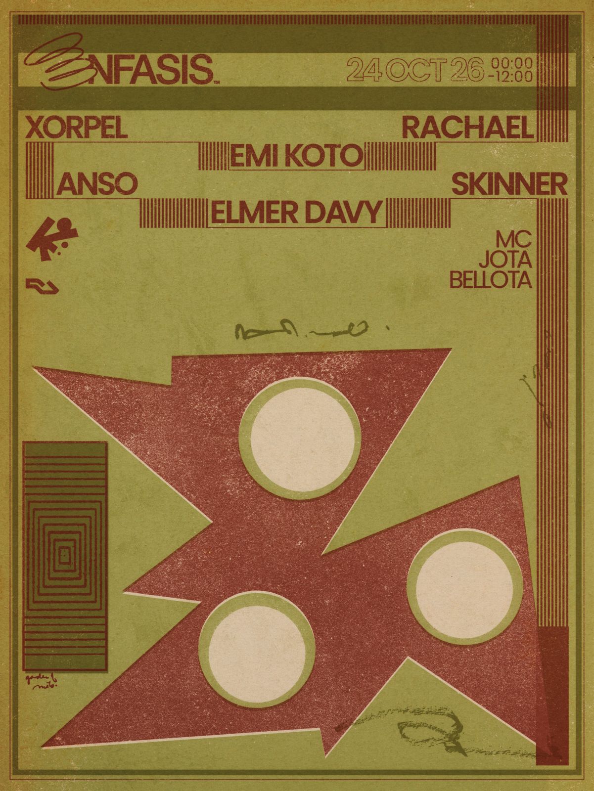 Anso + ELMER DAVY + Emi Koto + Rachael + Skinner + Xorpel - ÉNFASIS