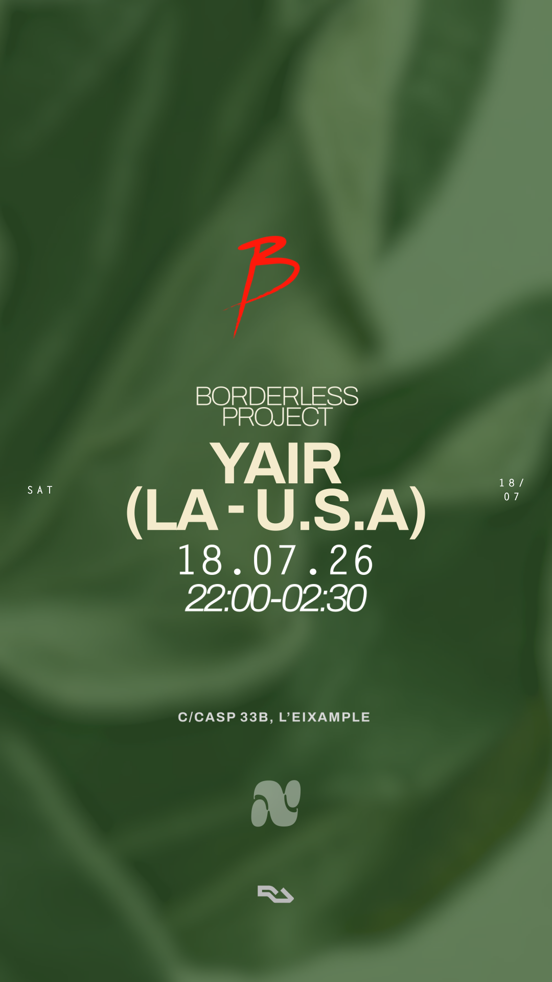 Backstage Pres Yair (Borderles Project U.S)