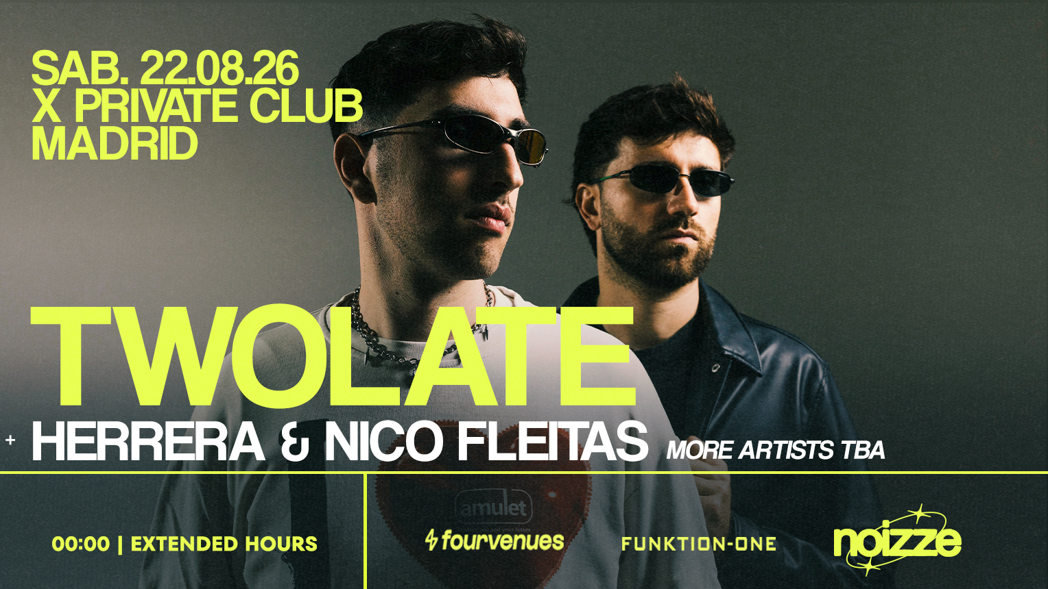 NOIZZE W/ Twolate (Hellbent, Nervous, Mood Child) FREE