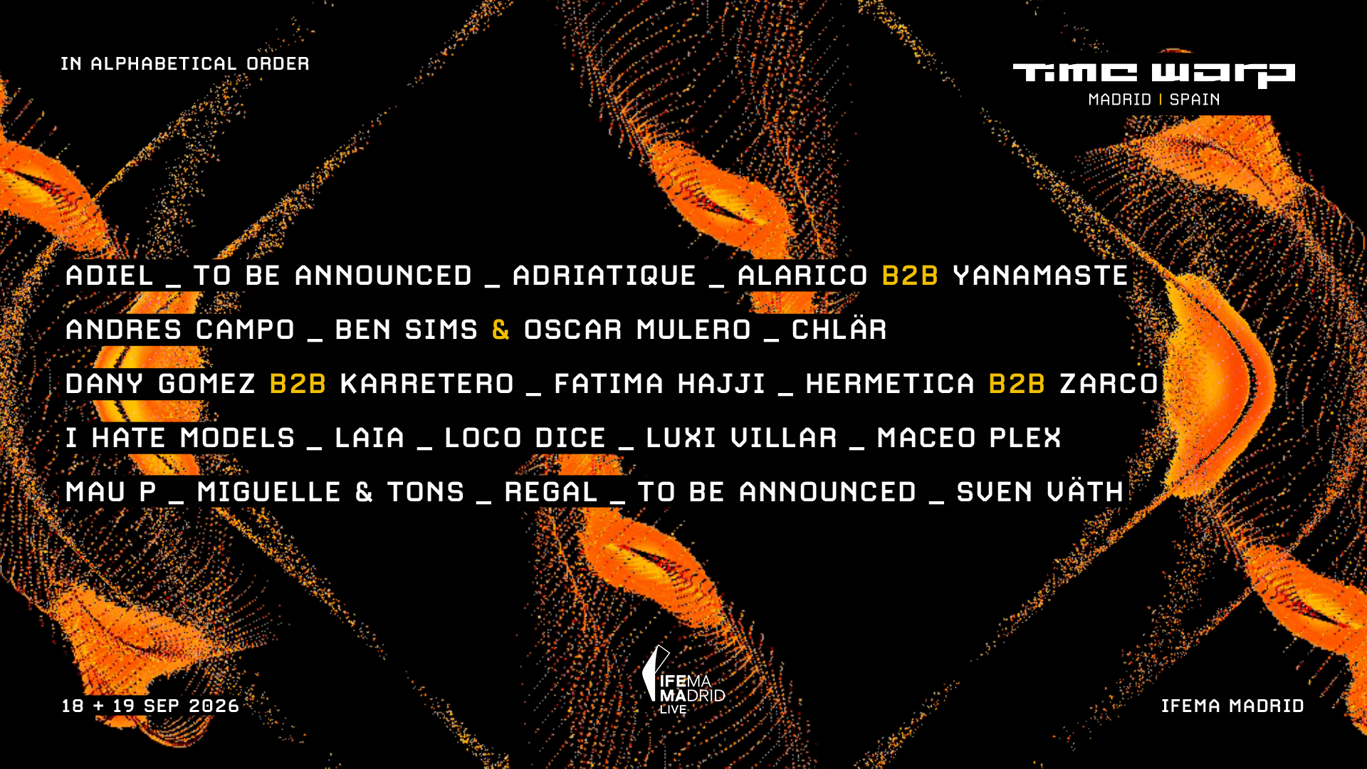 Time Warp Spain 2026