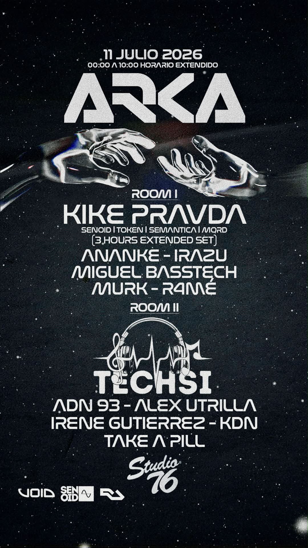 ARKA & TECHSI ||| Kike Pravda ||| STUDIO 76
