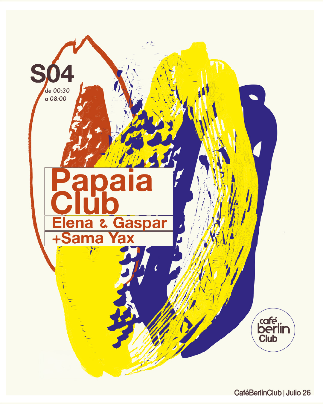 Papaia Club · Gaspar & Elena + Sama Yax