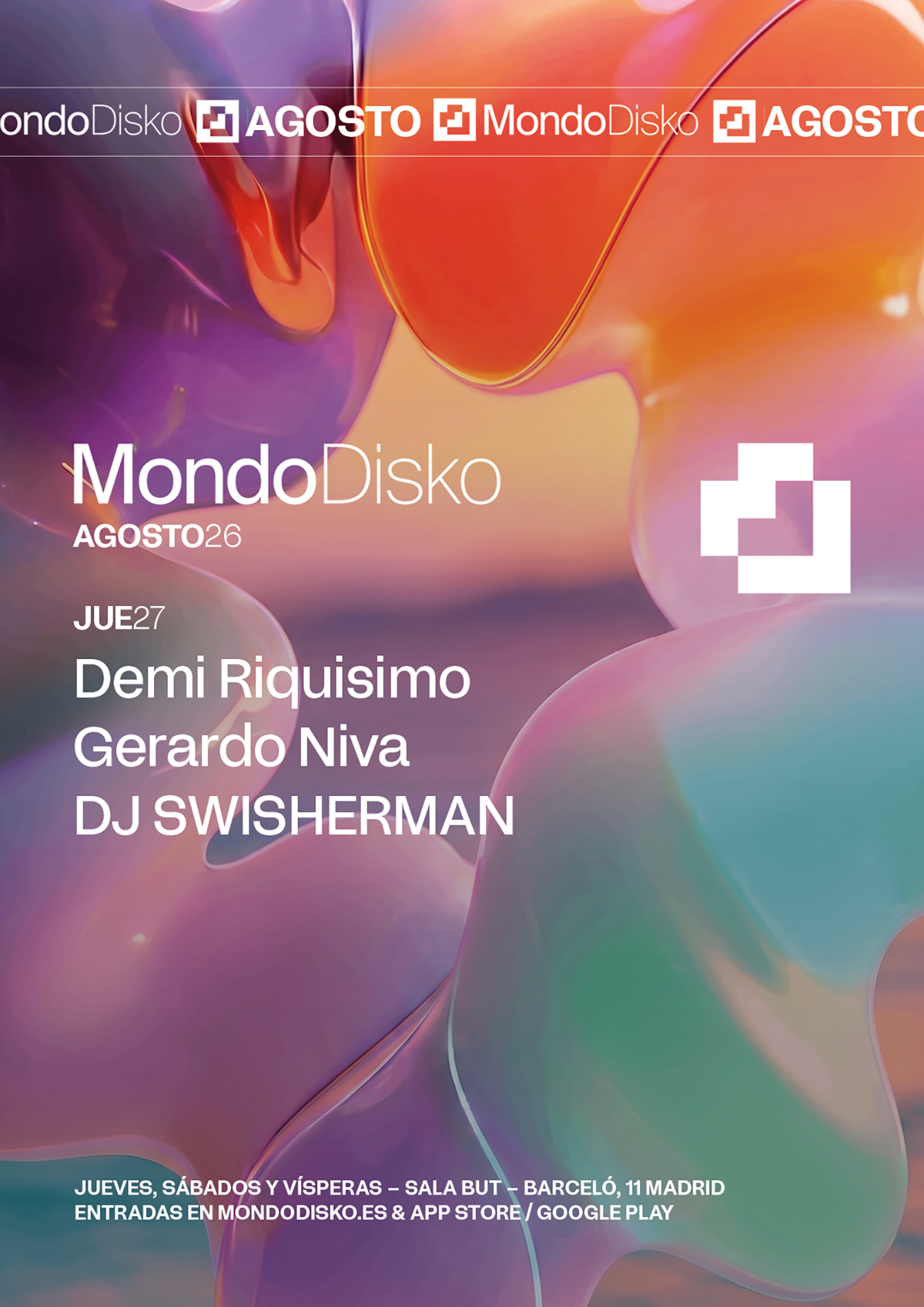 Demi Riquisimo / Gerardo Niva / DJ SWISHERMAN