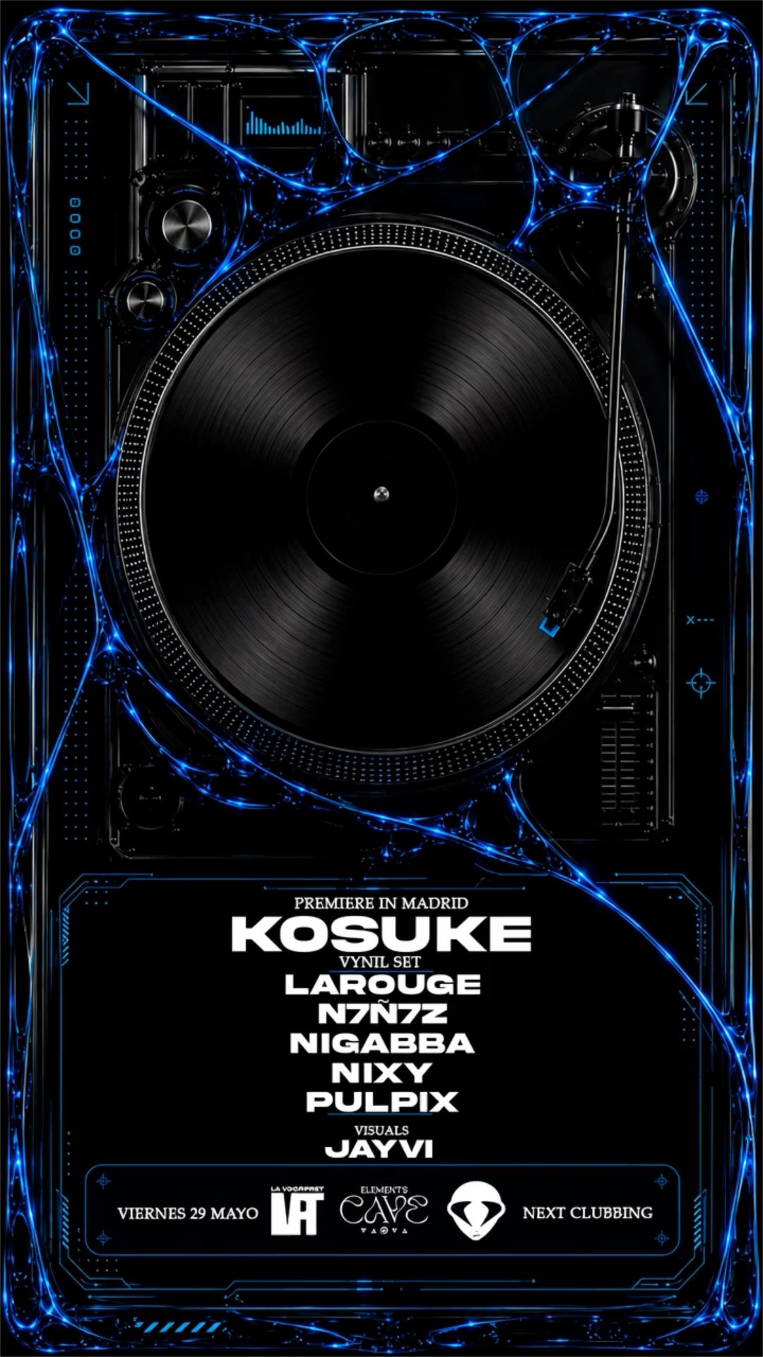 LAVOORPRET x PLUR 77 x Elements Cave - Kosuke (JAPAN)