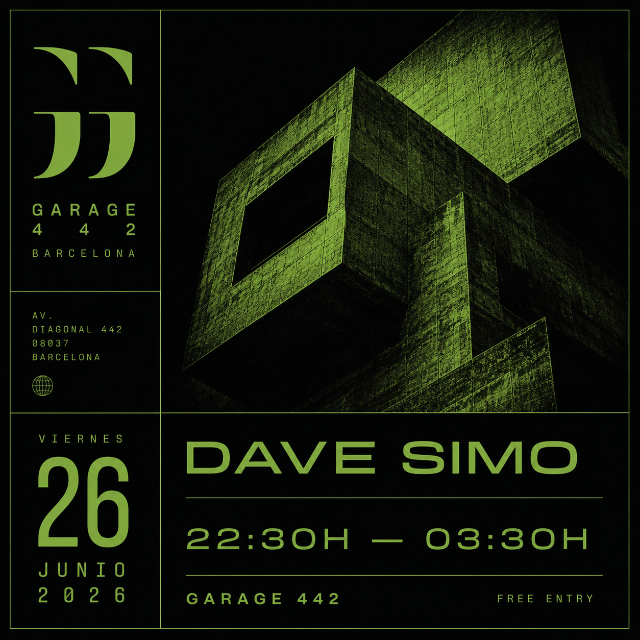 Garage 442 - DAVE SIMO