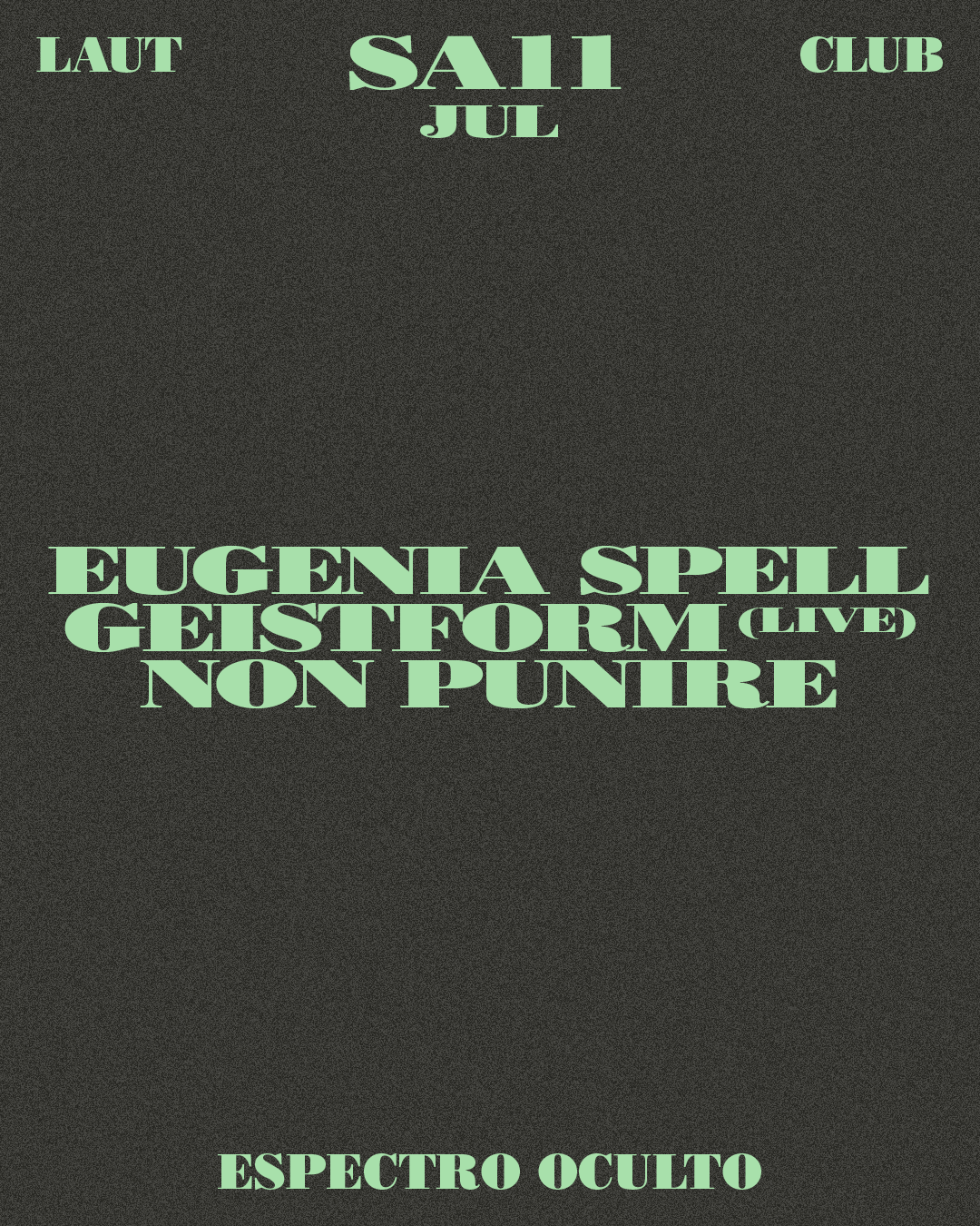 Eugenia Spell + Gesitform (Live) + Non Purine