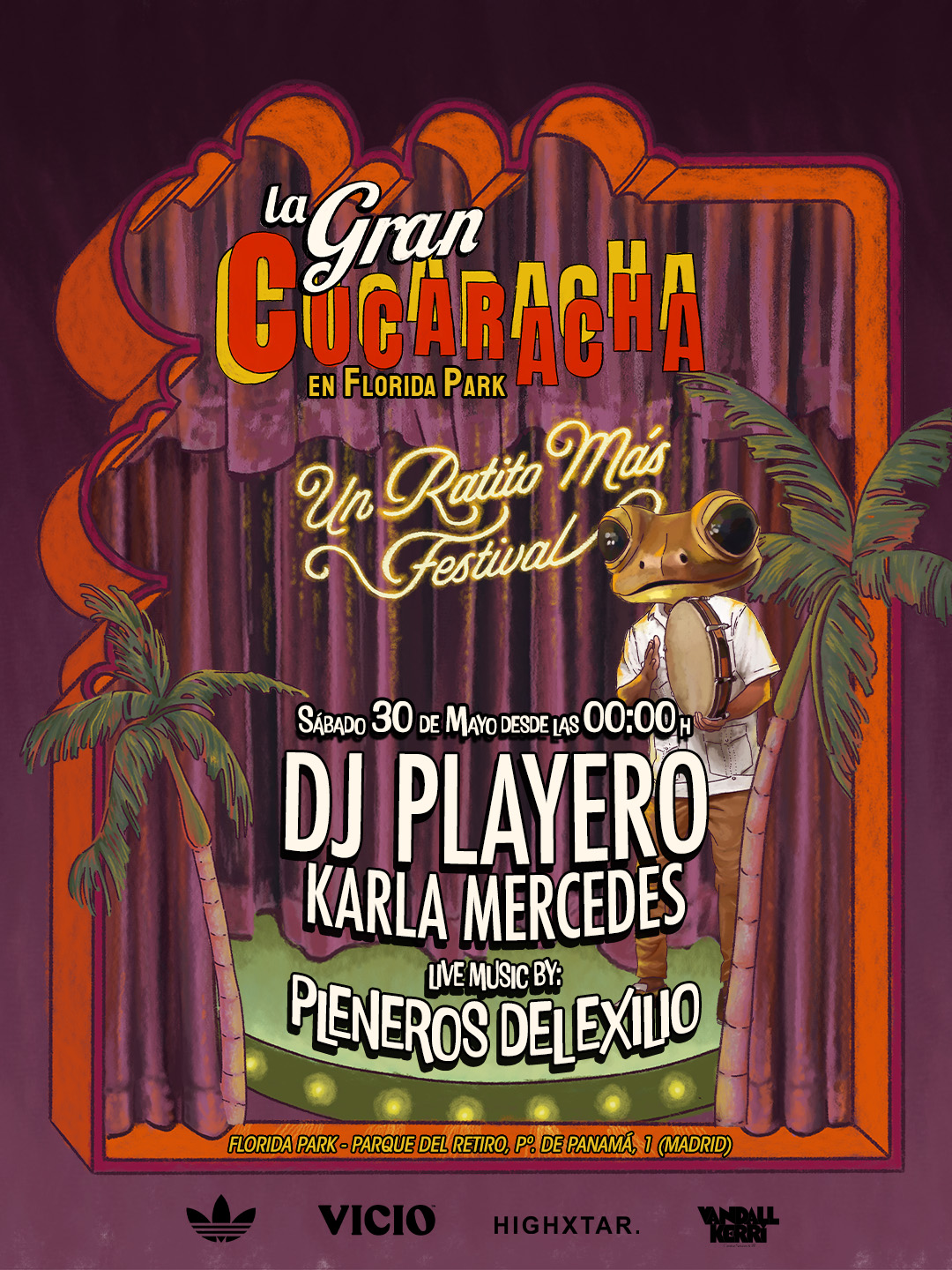 La Gran Cucaracha 'Un Ratito Más Festival' feat. DJ Playero