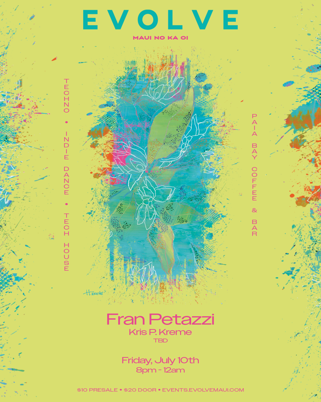 Fran Petazzi (Maui No Ka Oi 9) at Paia Bay Coffee & Bar