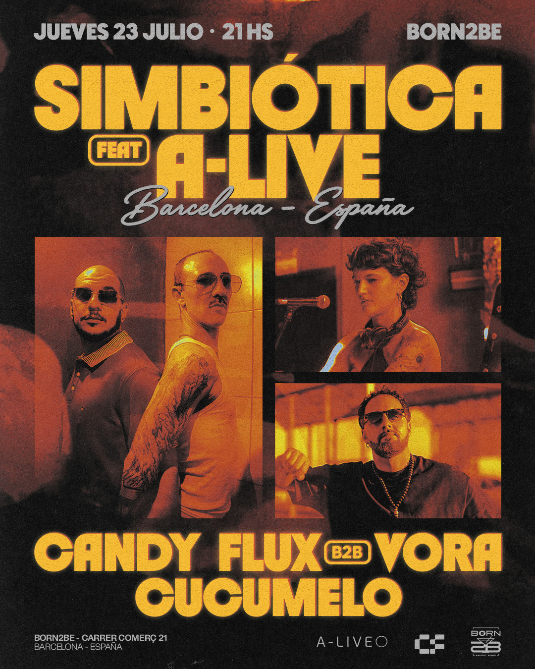 Simbiótica + A-live