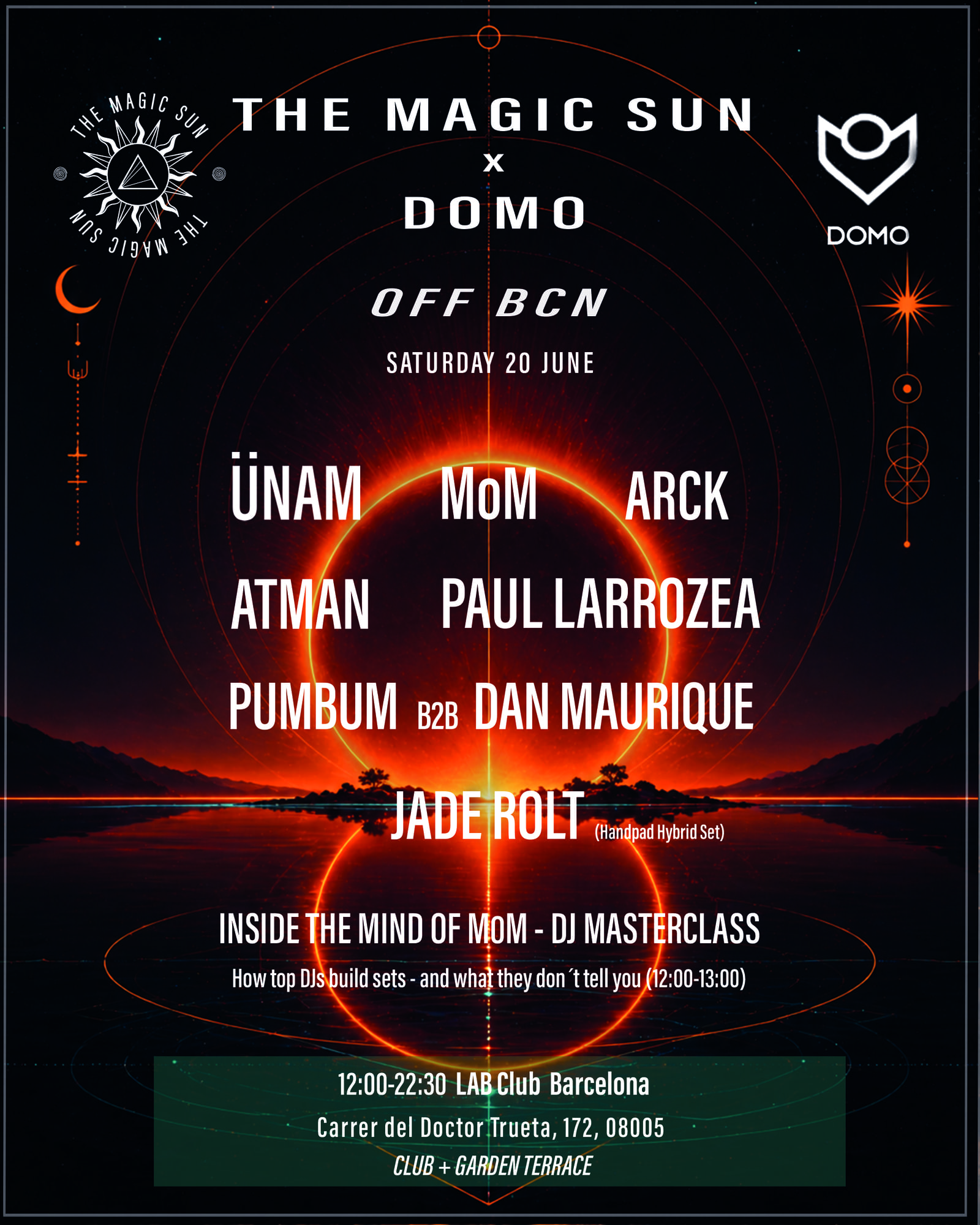 THE MAGIC SUN x DOMO - OFF BCN
