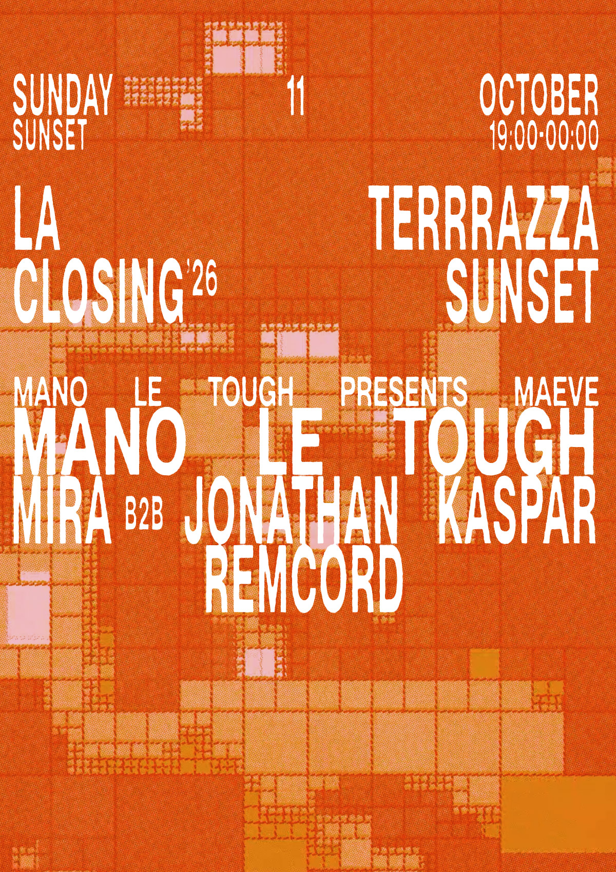 La Terrrazza Closing Sunset