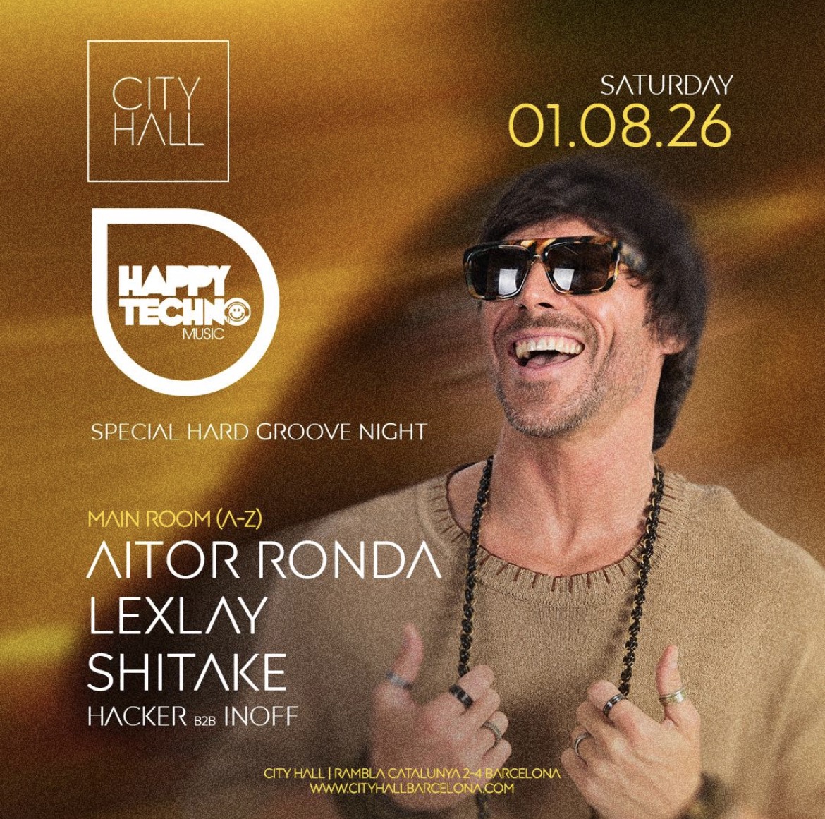 LEXLAY IS BACK! HAPPY TECHNO at City Hall