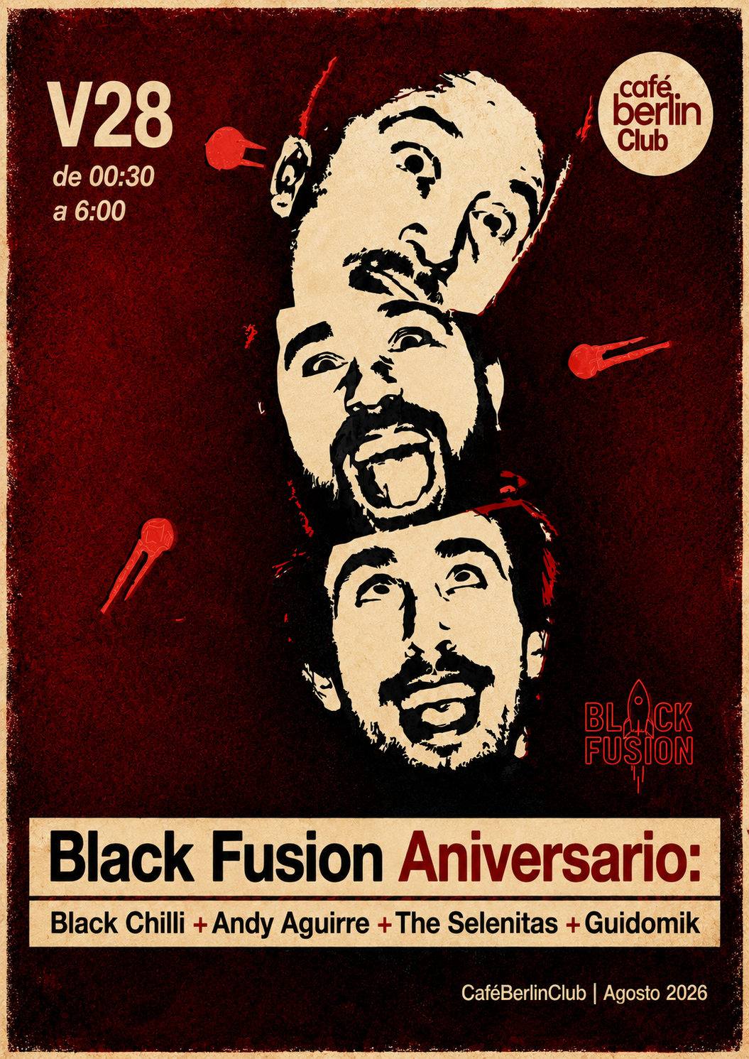 Aniversario Black Fusion - Progressive House Madrid