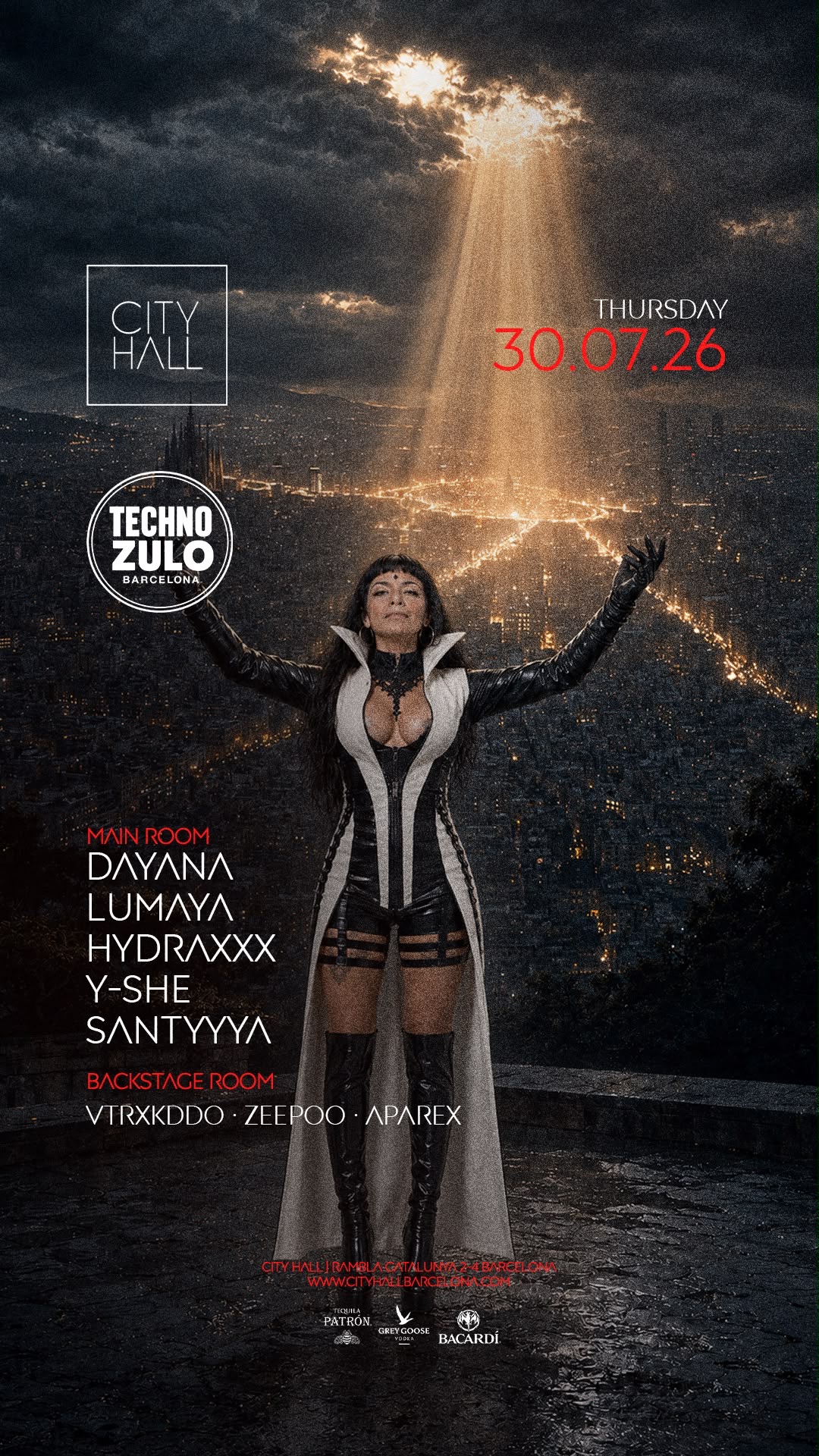TECHNOZULO pres. SHOW, ENERGÍA, COMUNIDAD Y HARDTECHNO