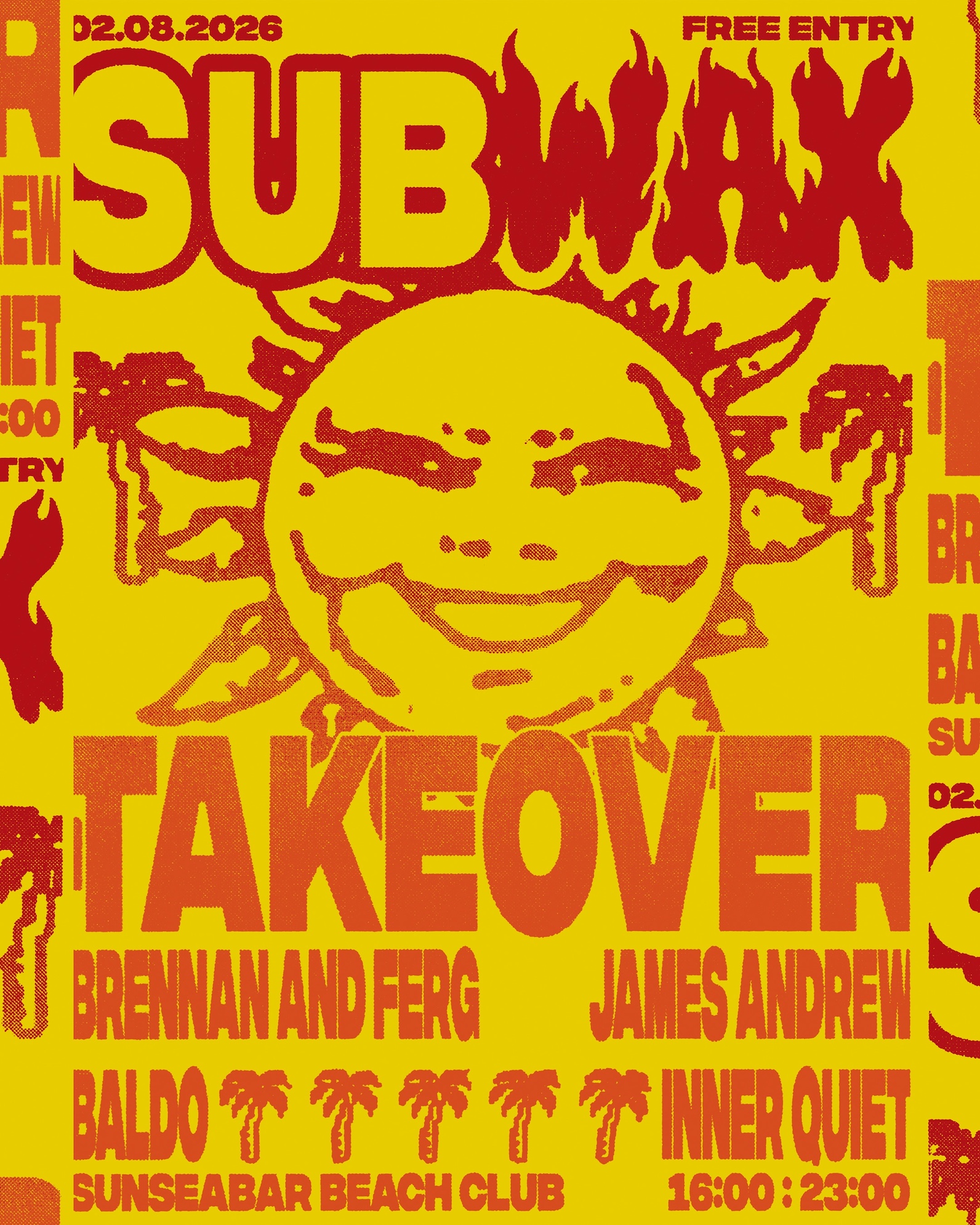 Subwax Takeover - FREE OPEN AIR BEACH PARTY