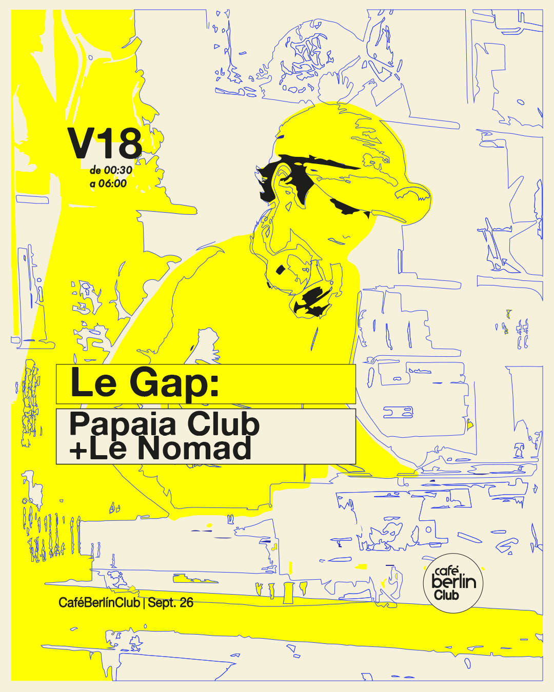 Le Gap · Papaia Club + Le Nomad