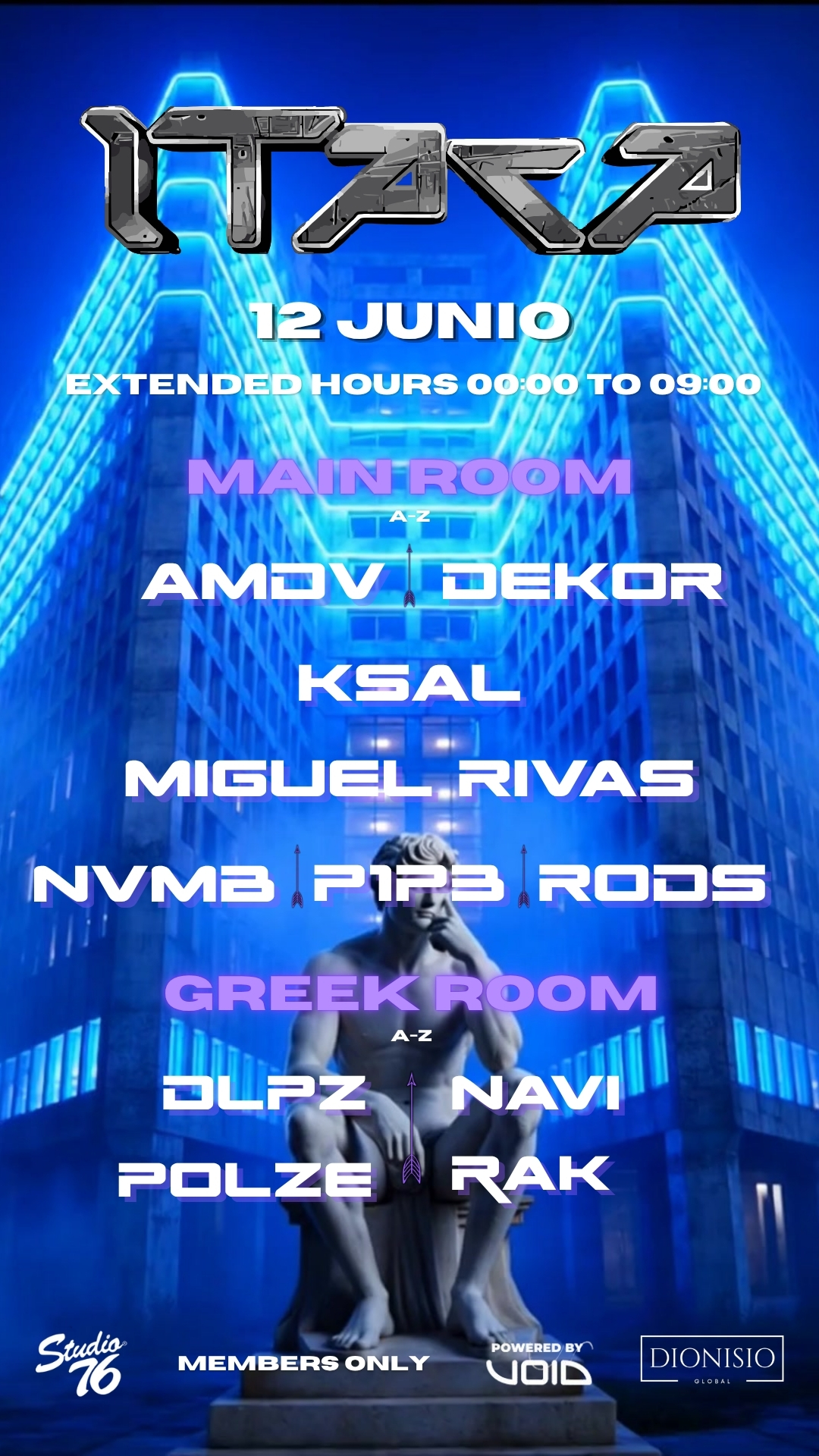 ITACA WHIT RODS, Miguel Rivas, KSAL, NVMB ND MANY MORE DJS