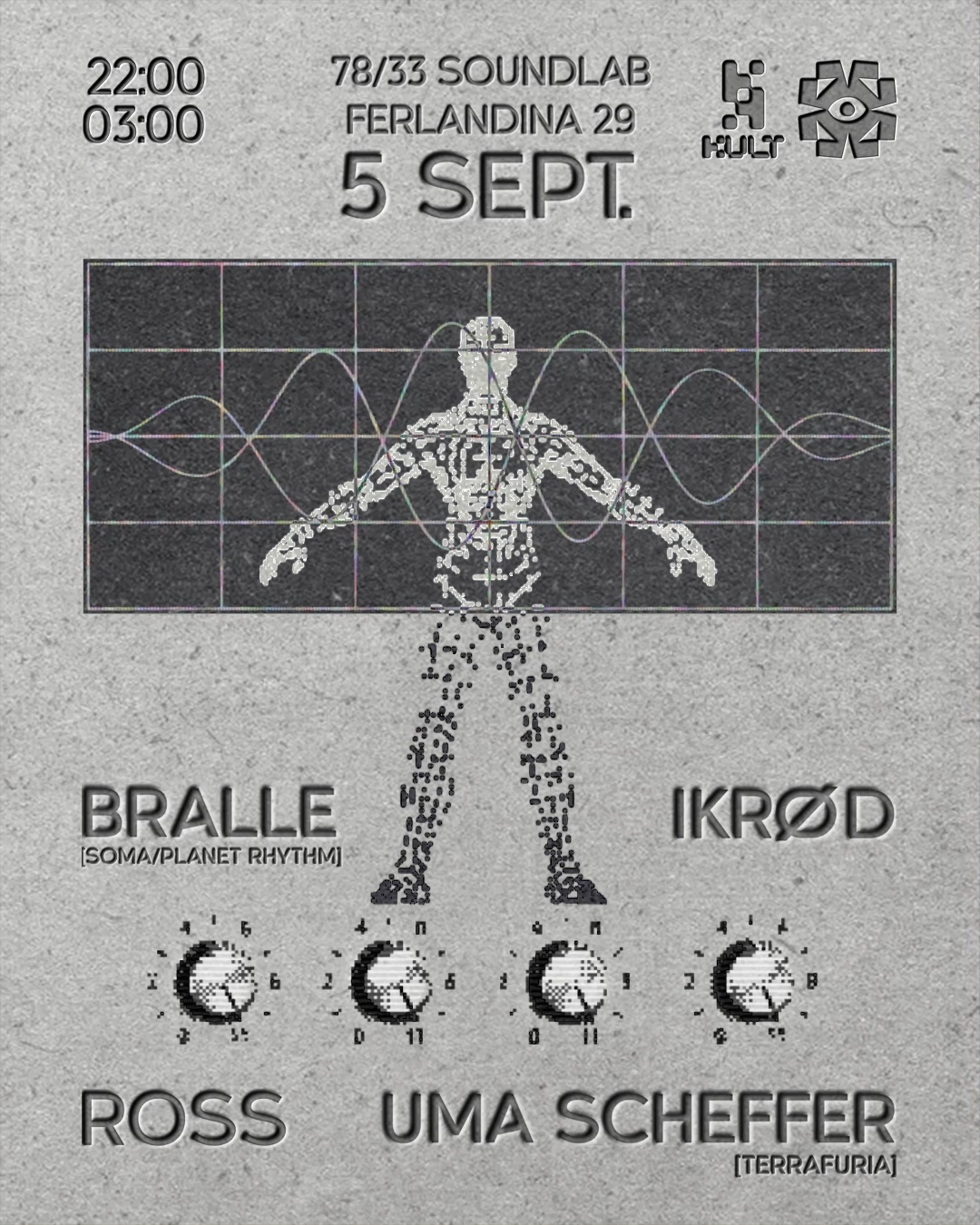 observer x 78/33 pres. BRALLE, Uma Scheffer, Ross, Ikrød